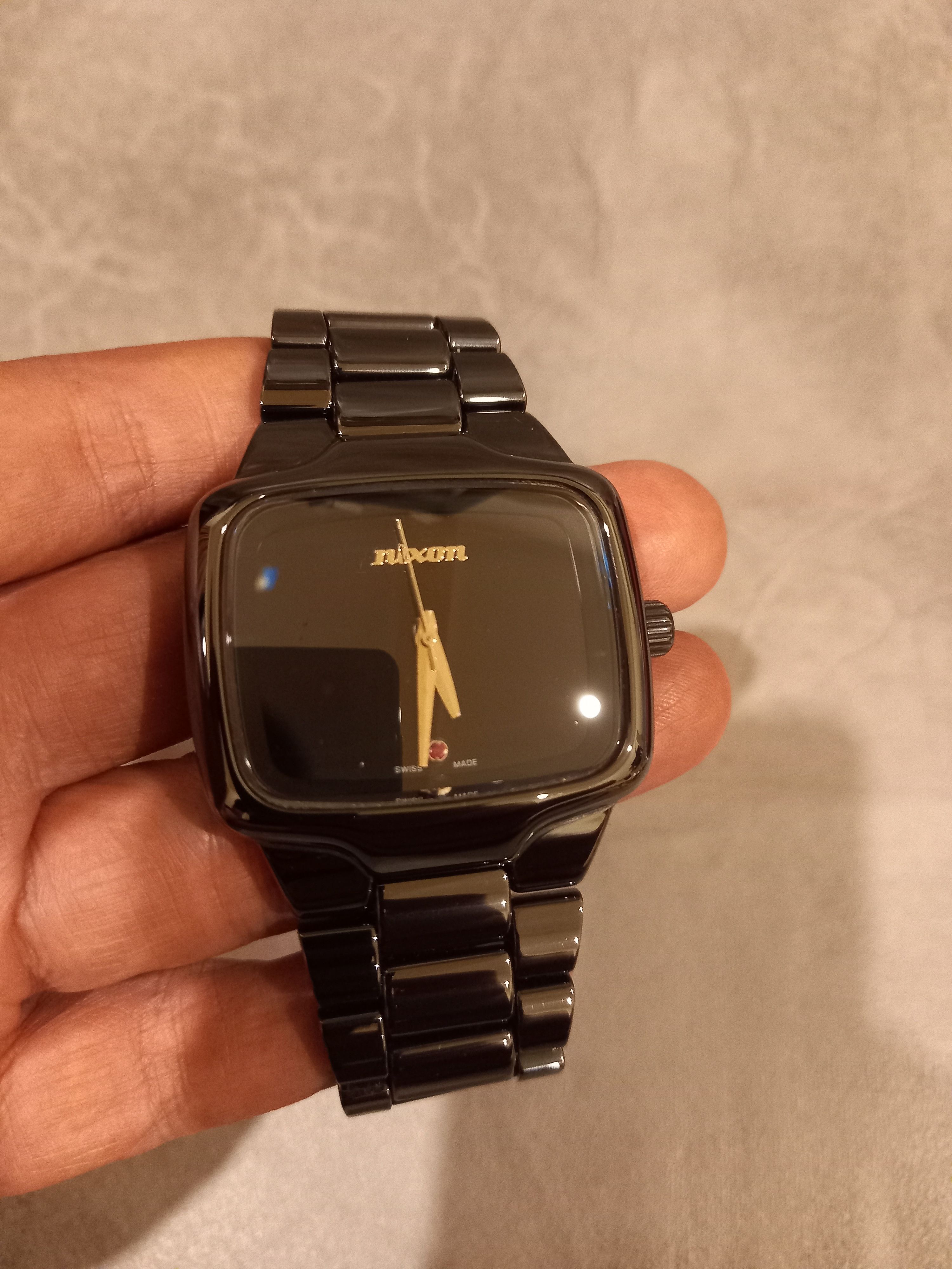 Nixon Nixon Watch “The Ceramic Player” Automatic OG Logo Size ONE SIZE - 2 Thumbnail