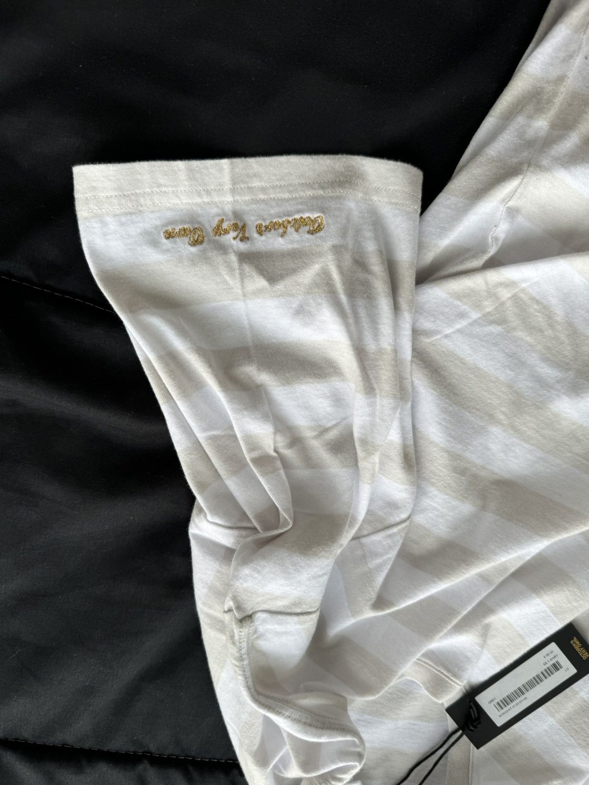 October's Very Own OVO Stripped Tee Size US L / EU 52-54 / 3 - 4 Thumbnail