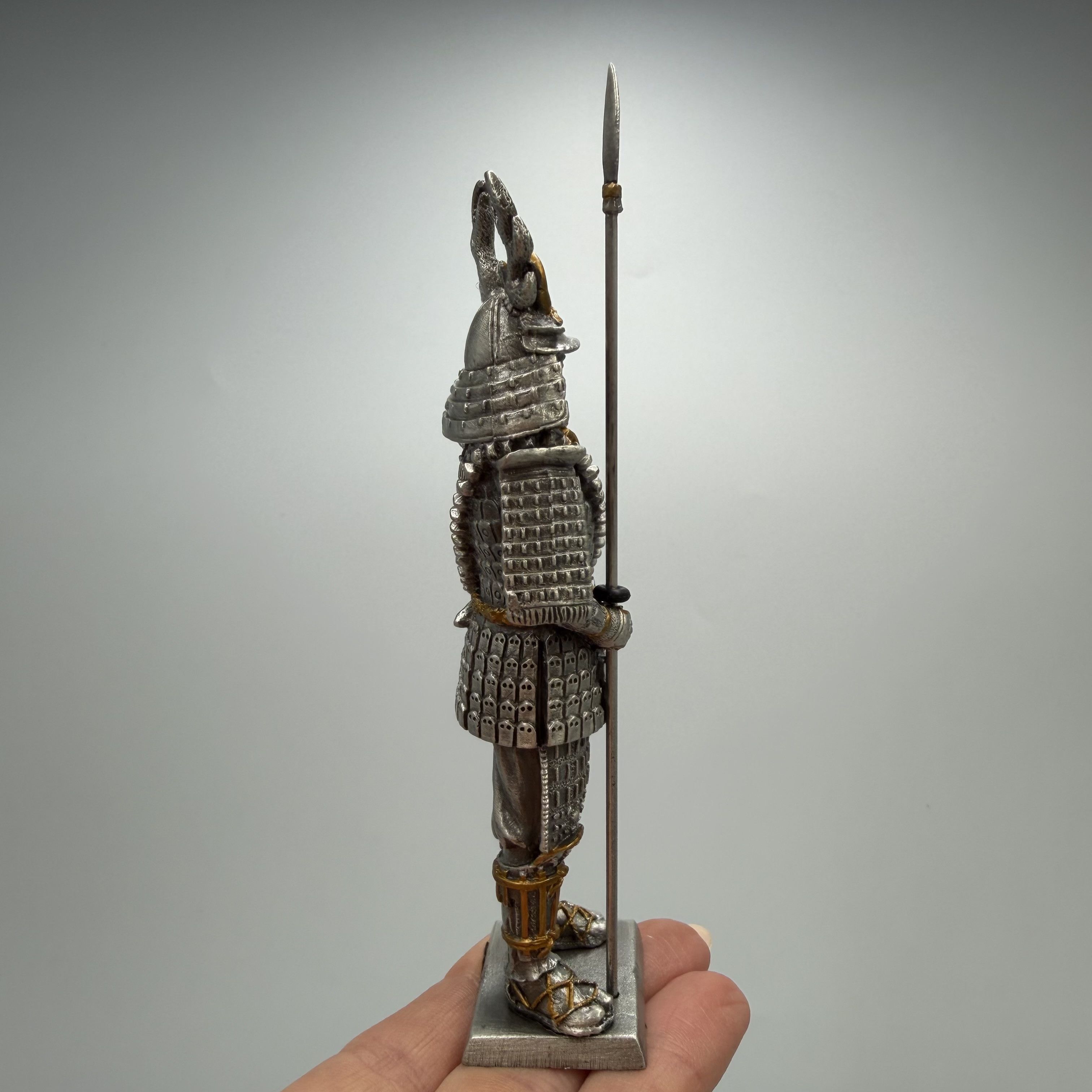 Other Honda Tadakatsu Samurai Figurine Miniature Tin Pewter Size ONE SIZE - 6 Thumbnail
