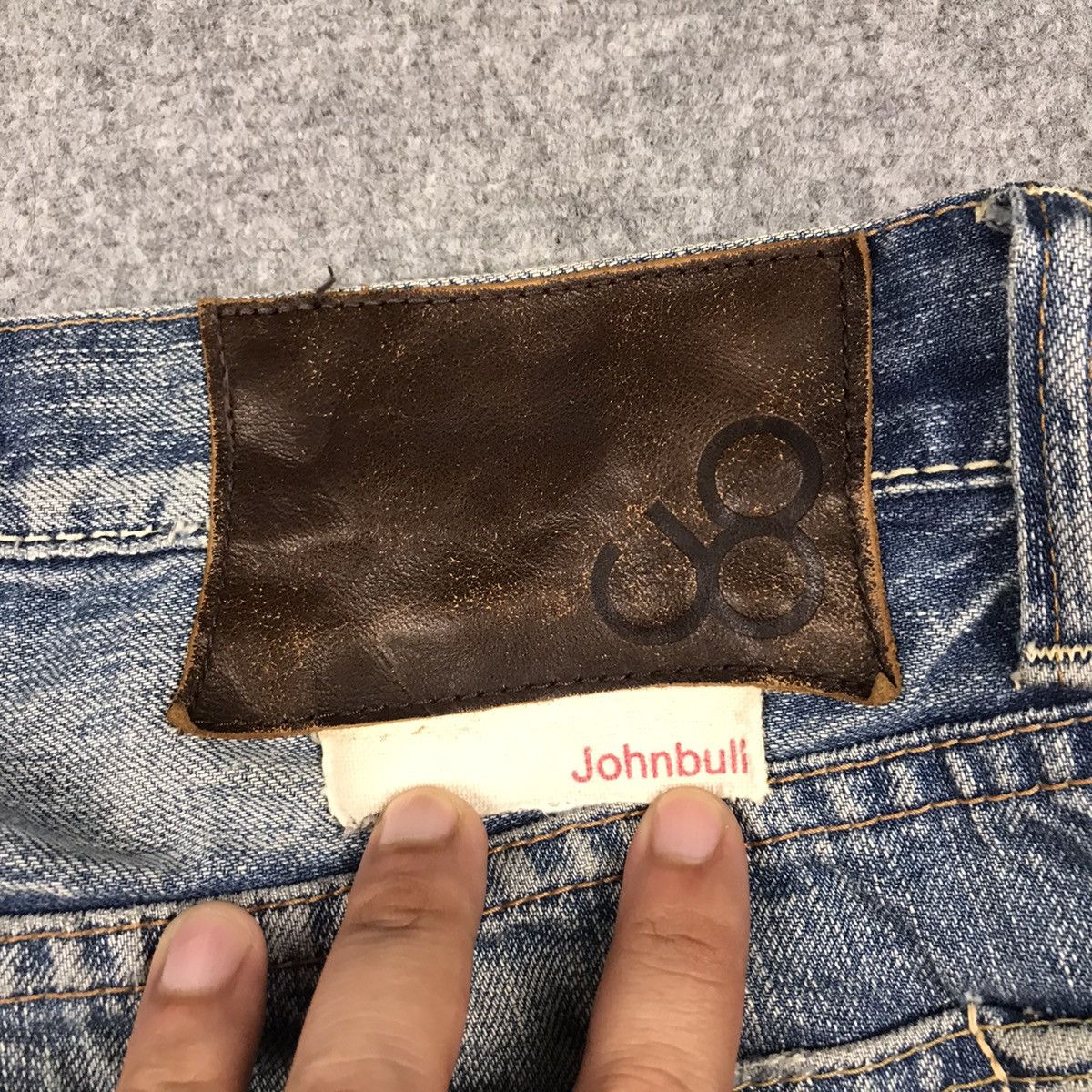 Japanese Brand × Johnbull JOHN BULL DISTRESSED DENIM RARE DENIM PANTS 145 Size US 30 / EU 46 - 13 Thumbnail