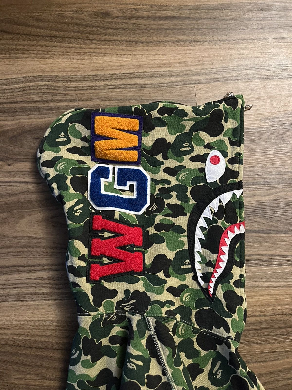 Bape Bape A Bathing Ape 1st Camo Full Zip Split Hoodie size XXL Size US XXL / EU 58 / 5 - 3 Thumbnail