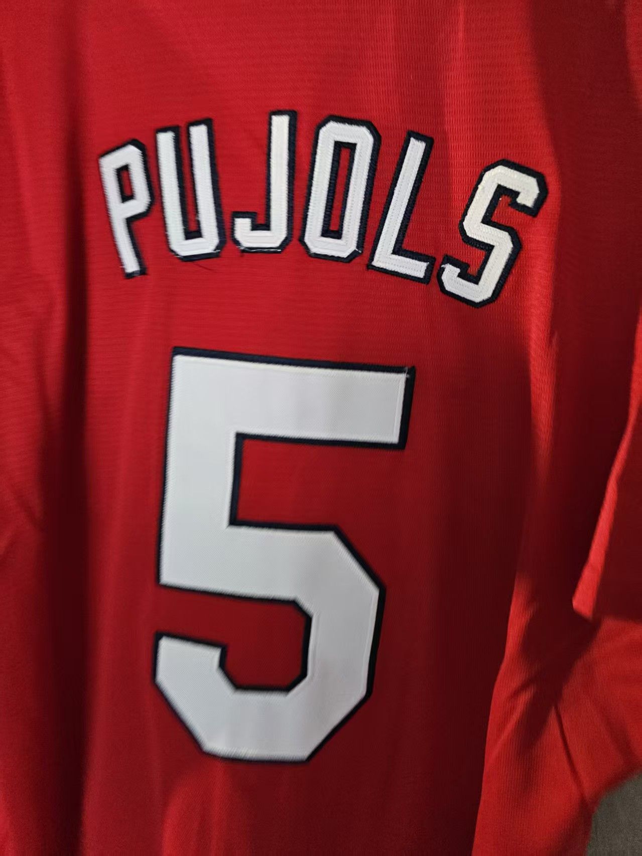 MLB St. Louis Cardinals #5 Pujols Jersey Size US XL / EU 56 / 4 - 3 Thumbnail