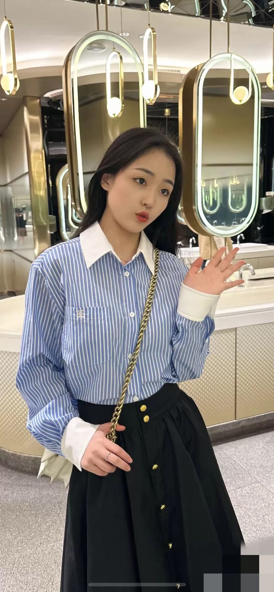 Celine Celine Striped Shirt 38 New With Tags Authentic Size XS / US 0-2 / IT 36-38 - 8 Thumbnail