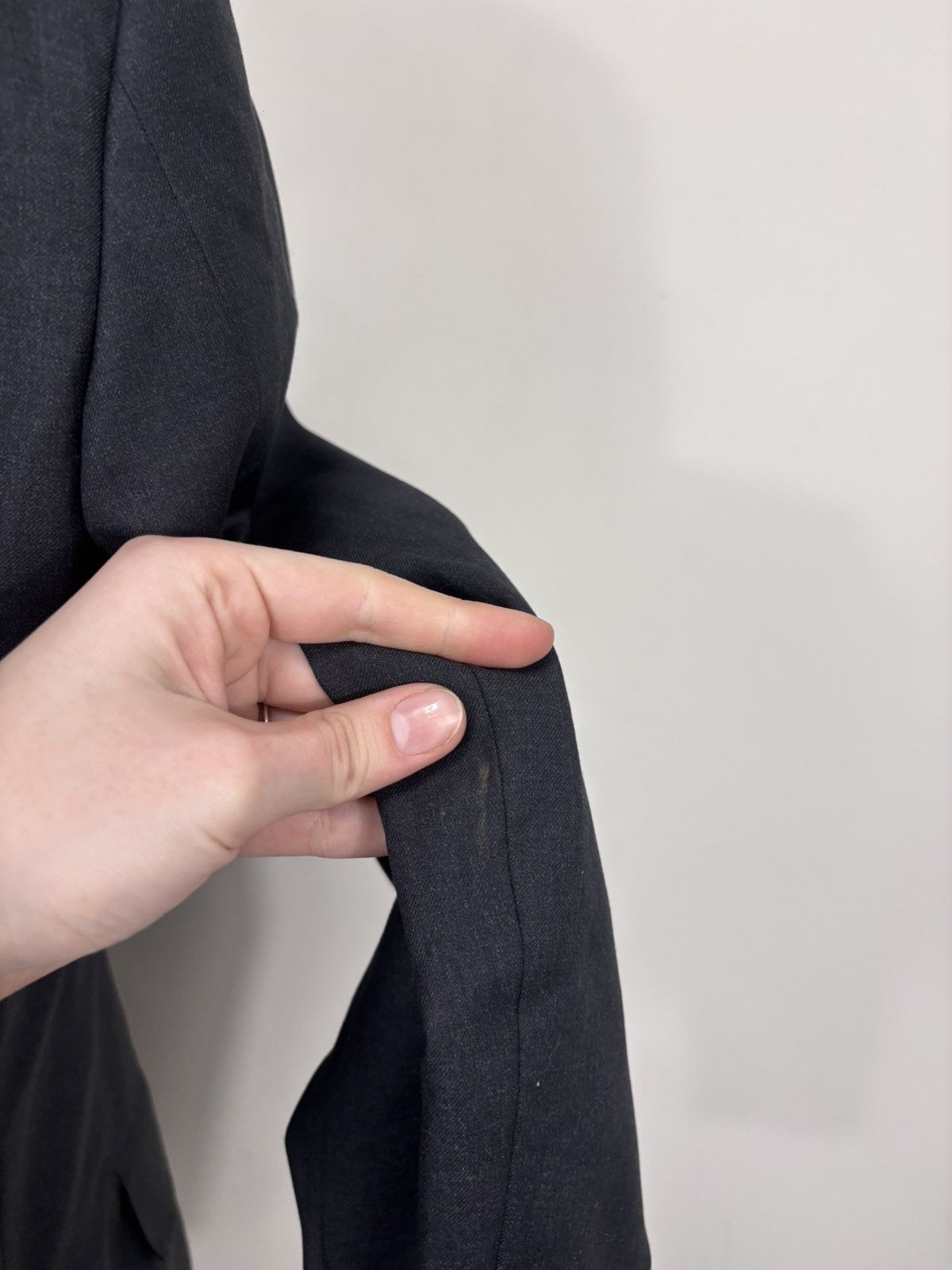 Corneliani Corneliani Linea Sartoria Men’s Grey Wool Blazer Jacket Size 48R - 14 Thumbnail