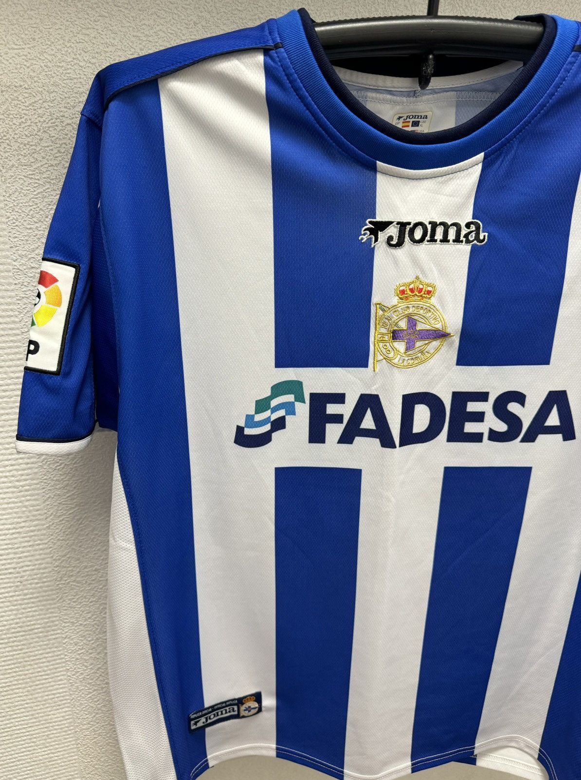 Joma Deportivo La Coruna Makaay 7 Joma vintage soccer jersey Xl Size US XL / EU 56 / 4 - 3 Thumbnail