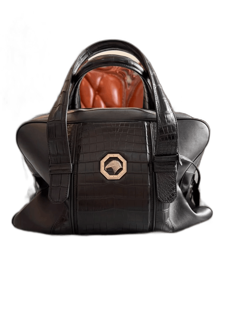 Stefano Ricci Stylish Bag with Crocodile Design