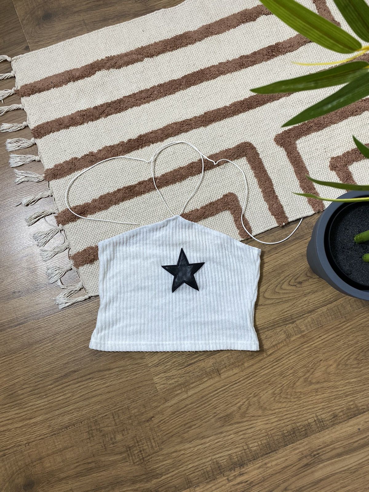 Vintage VINTAGE STAR CORE TIE TANK TOP Size M / US 6-8 / IT 42-44 - 2 Thumbnail