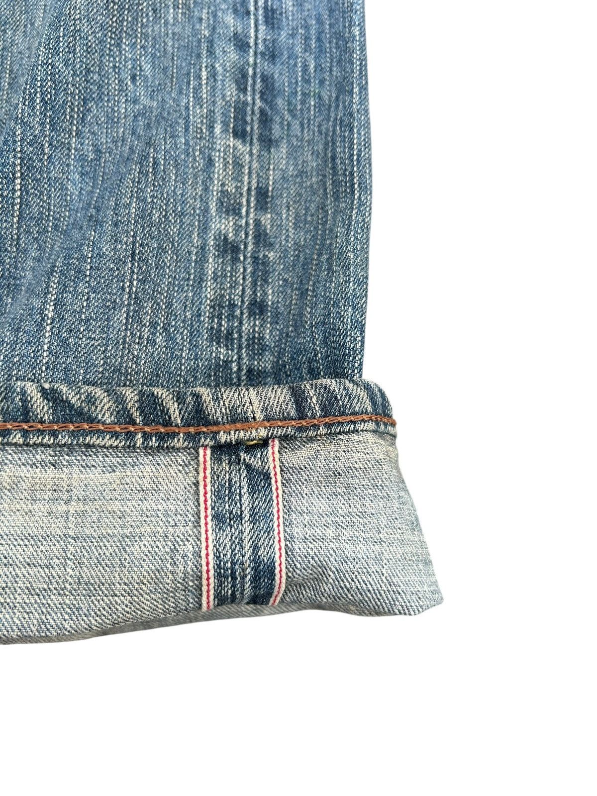 Kapital Vintage Edwin 505zx Selvedge Dirty Patina Denim jeans Size US 34 / EU 50 - 3 Thumbnail