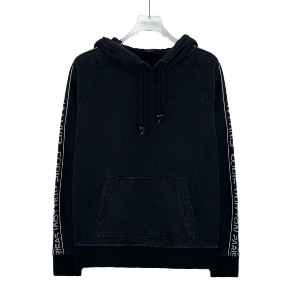 Louis Vuitton Louis Vuitton Letter Printed Hooded Sweatshirt K26WX Size US M / EU 48-50 / 2 - 1 Thumbnail