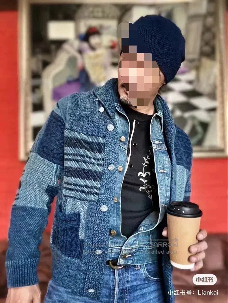 RRL Ralph Lauren RRL Ralph Lauren Baijiabu $1600 sweater Indigo tie dye siz Size US M / EU 48-50 / 2 - 2 Thumbnail