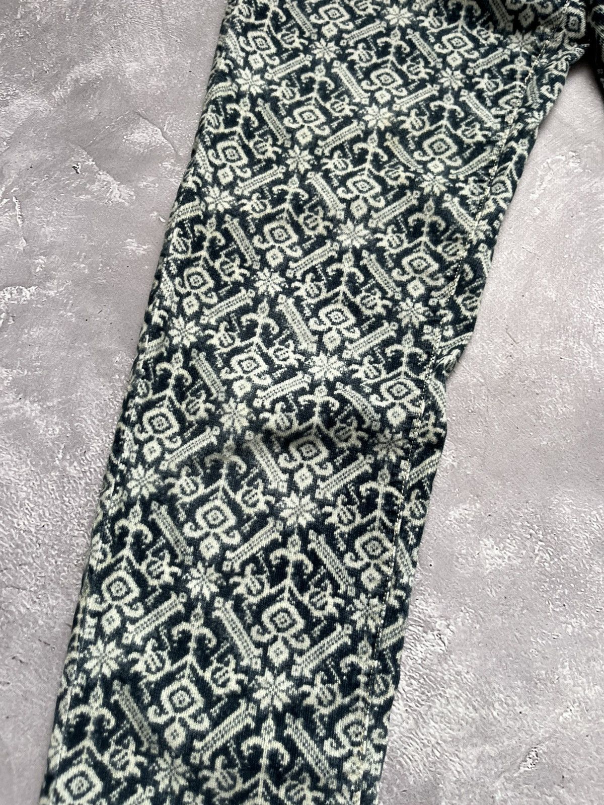 Ralph Lauren Denim & Supply Ralph Lauren Aztec Graphics Corduroy Pants Size 28" / US 6 / IT 42 - 5 Thumbnail