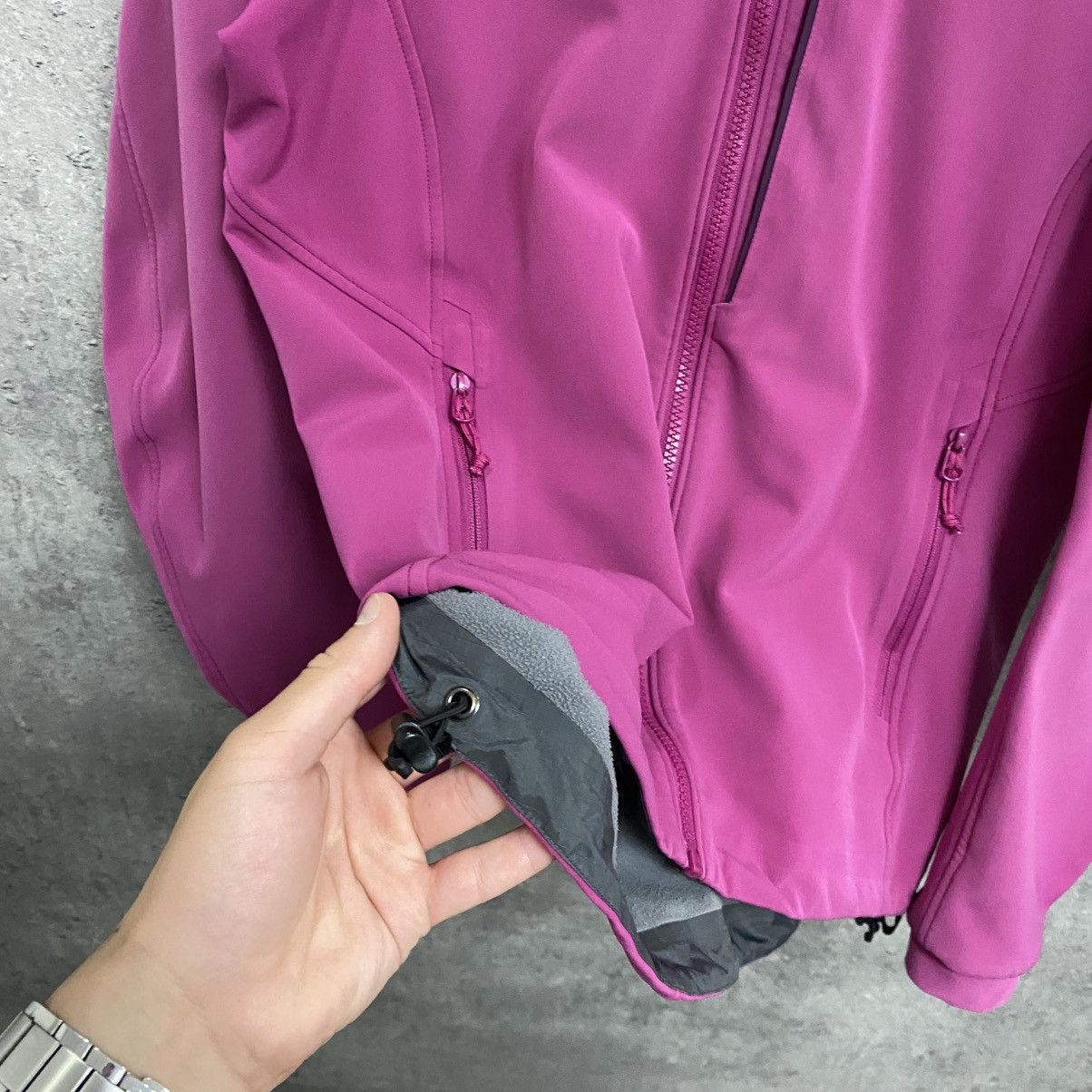 Arc'teryx Vintage Arc’teryx Pink Soft-Shell Outdoor Jacket Size US S / EU 44-46 / 1 - 10 Thumbnail