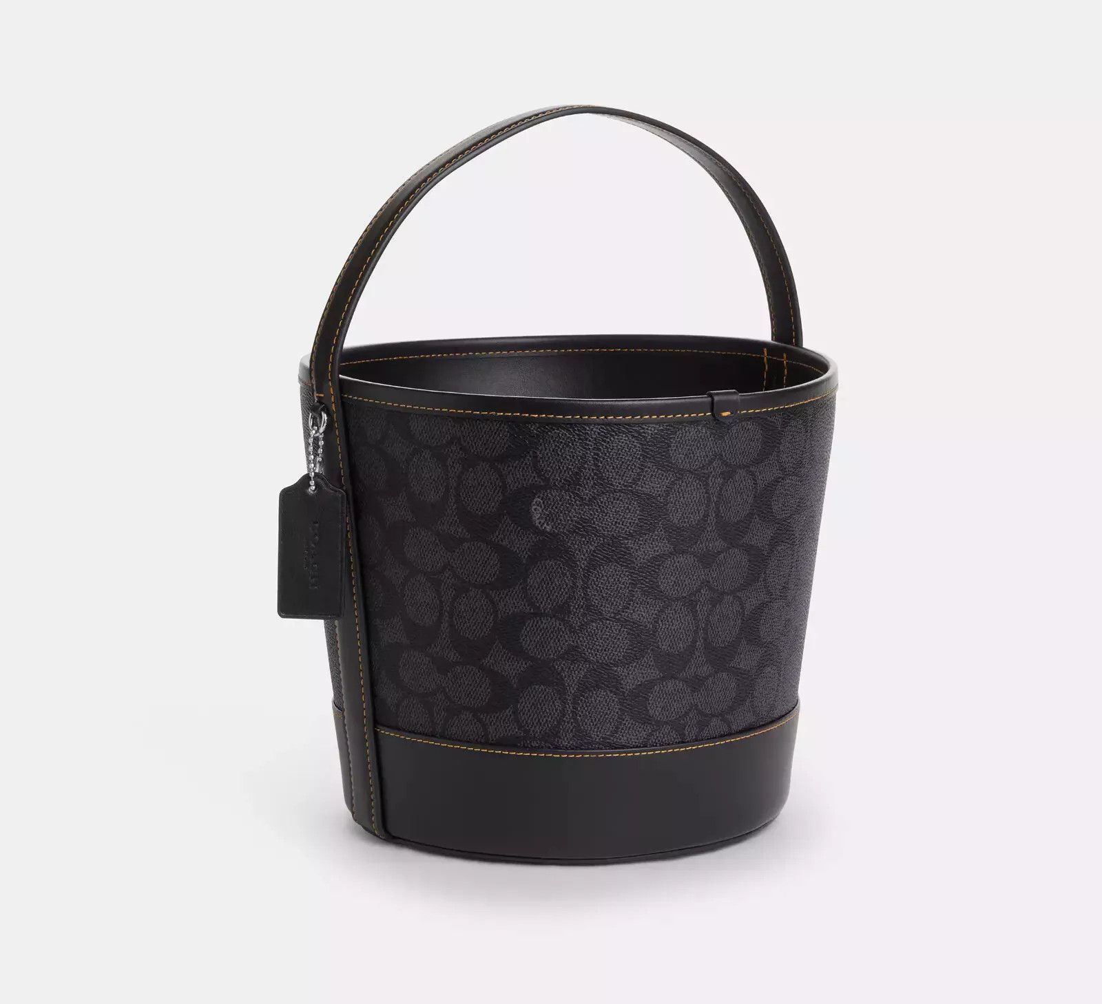 Coach Trick Or Treat Bucket In Signature Canvas Halloween Graphic Size ONE SIZE - 6 Thumbnail