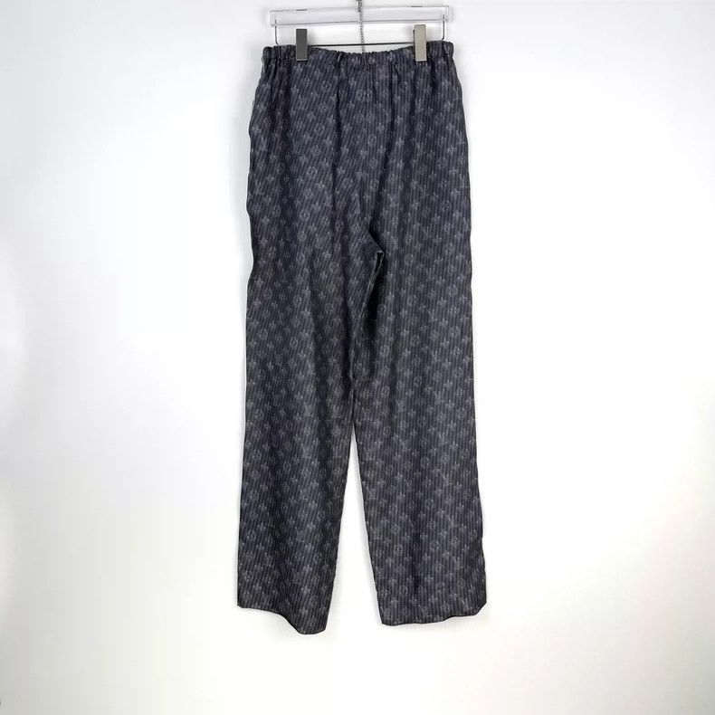 Louis Vuitton Louis Vuitton Colorful grey silk trousers with full logo pa Size US 38 / EU 54 - 4 Thumbnail