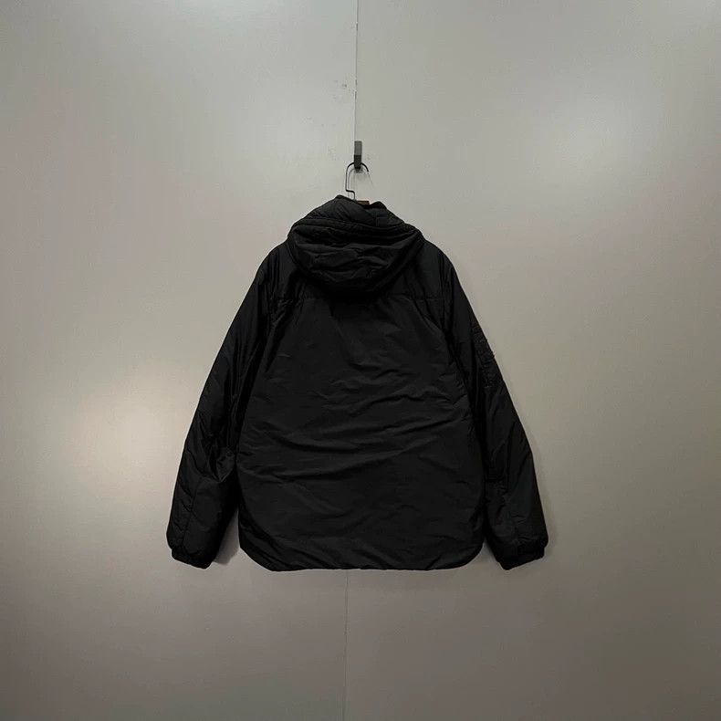 Prada Prada Black triangle hooded down jacket 2503-Nextarrow Size US XXS / EU 40 - 3 Thumbnail