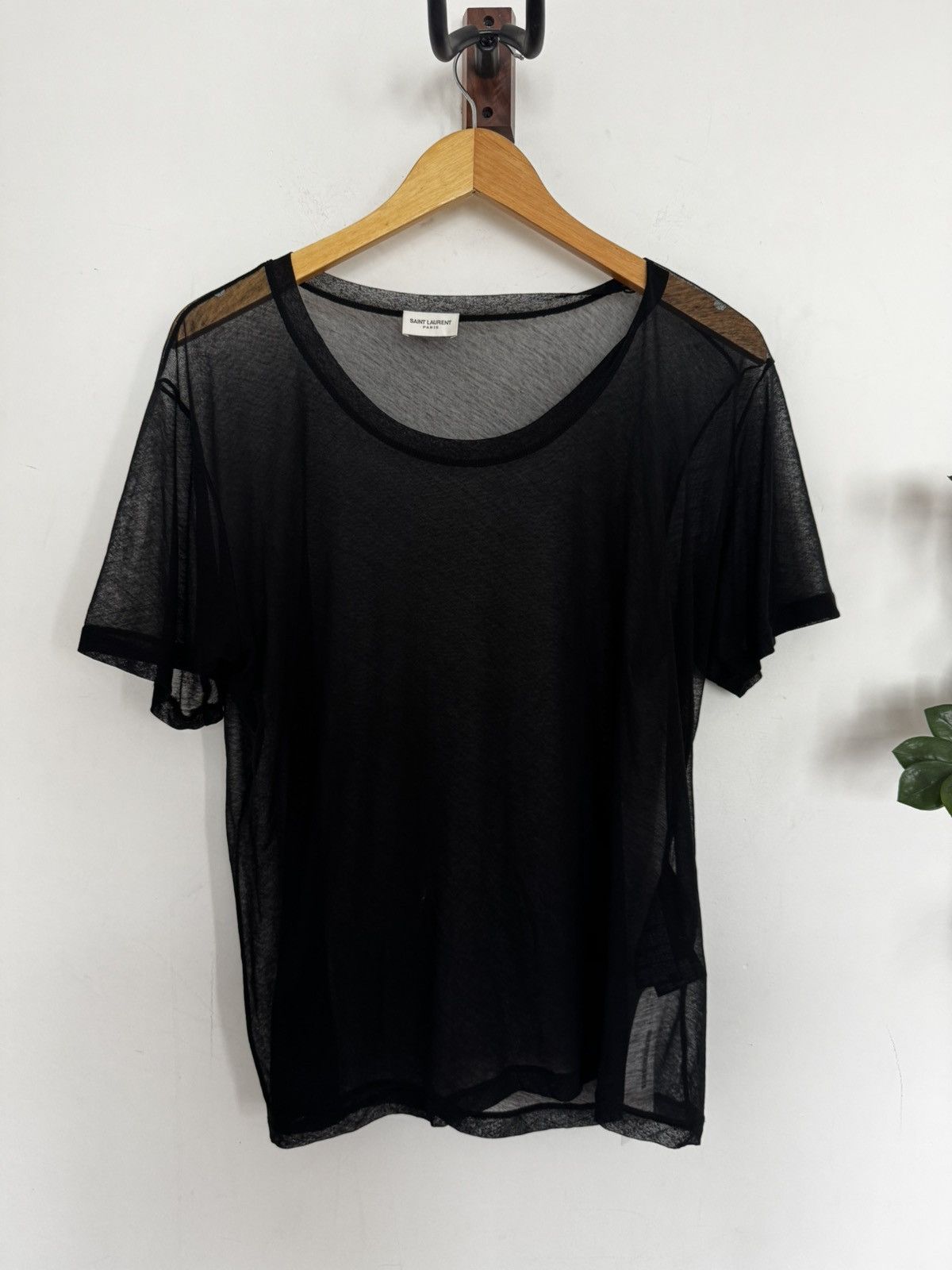 Saint Laurent Paris Sheer T Size US S / EU 44-46 / 1 - 1 Thumbnail