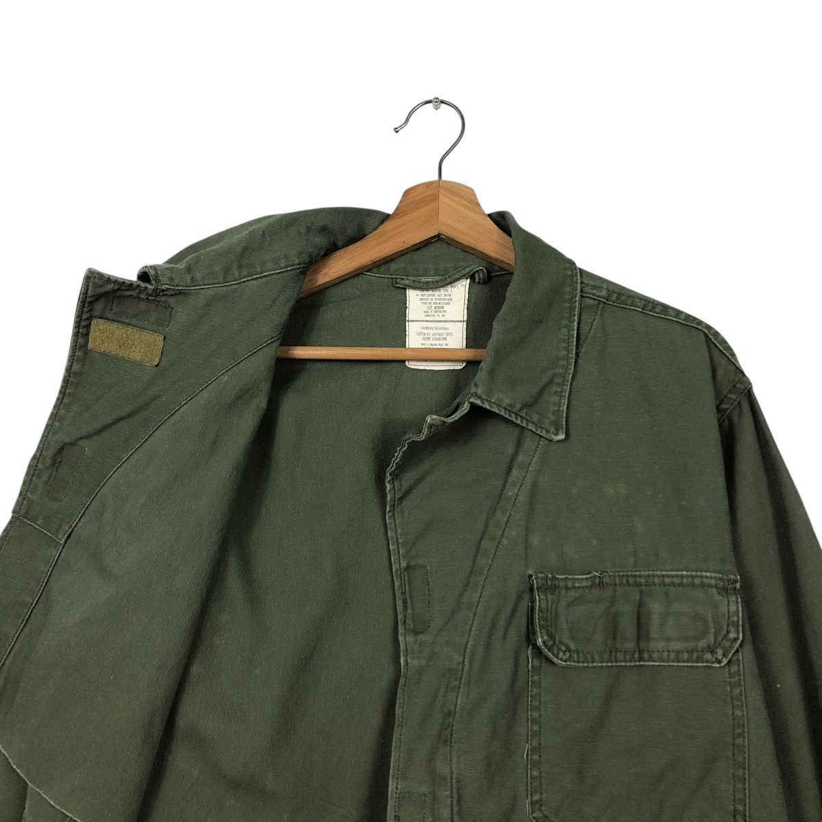 Vintage 🔥VINTAGE CROPPED CHORE JACKET MILITARY BUZZ RICKSONS Size US M / EU 48-50 / 2 - 14 Thumbnail