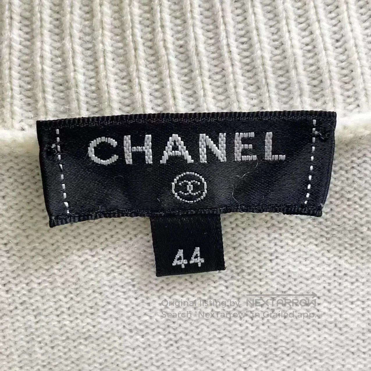 Chanel Chanel Cruise Collection Cashmere Sweater. Size L / US 10 / IT 46 - 4 Thumbnail