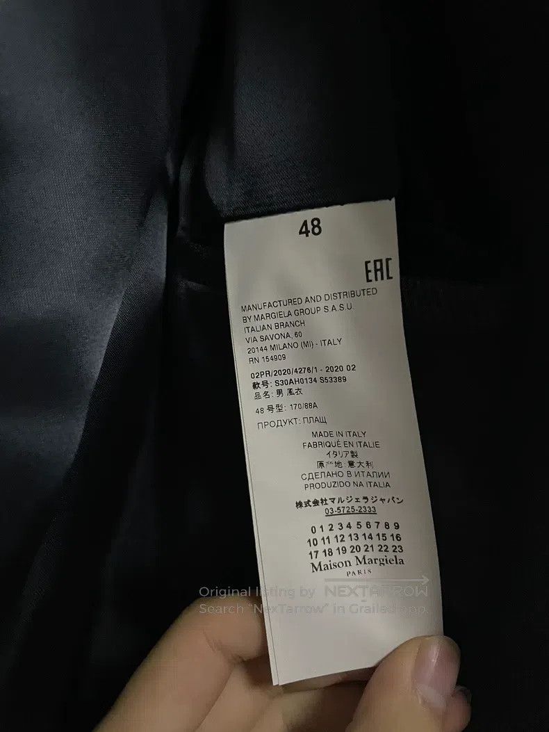 Maison Margiela Maison Margiela Brass decorated woollen coat Size US M / EU 48-50 / 2 - 5 Thumbnail