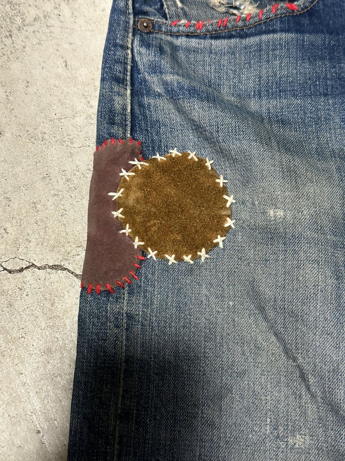 Levi's Vintage Levi’s 70s Single Selvedge Denim Jeans 36 x 30 Size US 36 / EU 52 - 4 Thumbnail