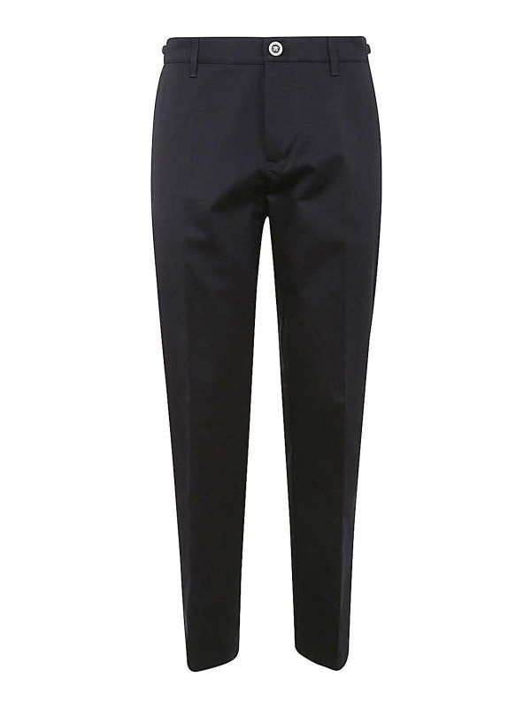 Versace o1y0425 Logo Casual Pant in Midnight Blue Size US 30 / EU 46 - 1 Thumbnail