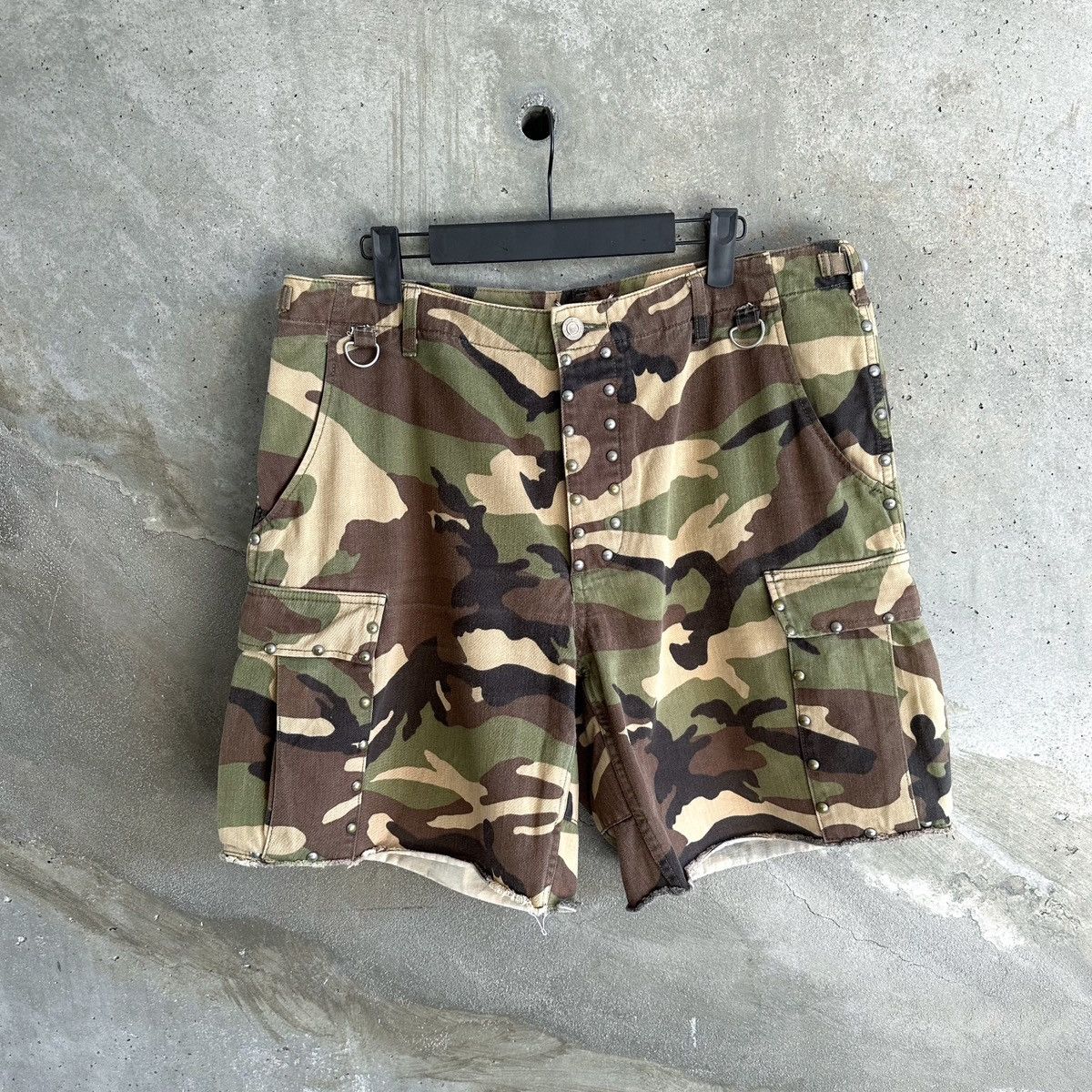 [SAINTPAIN]★25SS★CAMO CARGO BERMUDA PANTS MUSINSA | SAINTPAIN SP Camo Cargo Bermuda Pants Green