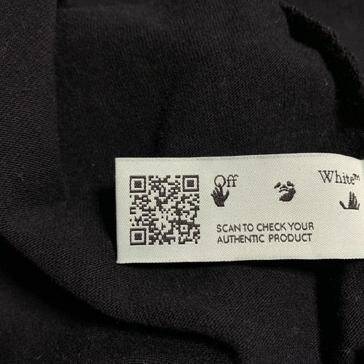 Off-White Off White Medium Worker Arrows Black Tee Virgil Abloh Size US M / EU 48-50 / 2 - 9 Thumbnail