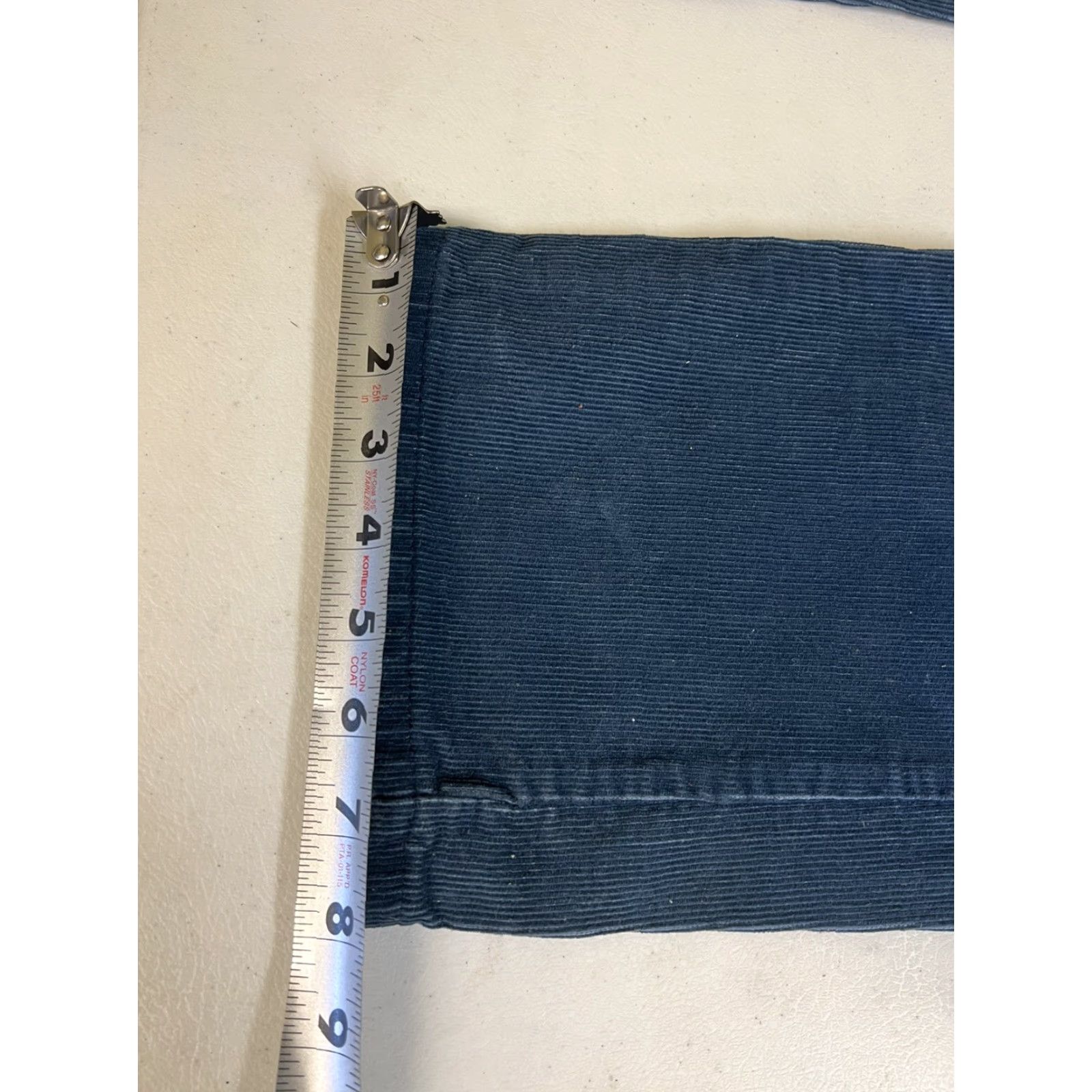 Levi's VINTAGE Levi's 519 Pants Mens 32x34 Corduroy Gray Blue White Tab Regular Straight 5-Pocket Jeans 80s Retro Classic Mens Size US 32 / EU 48 - 7 Thumbnail