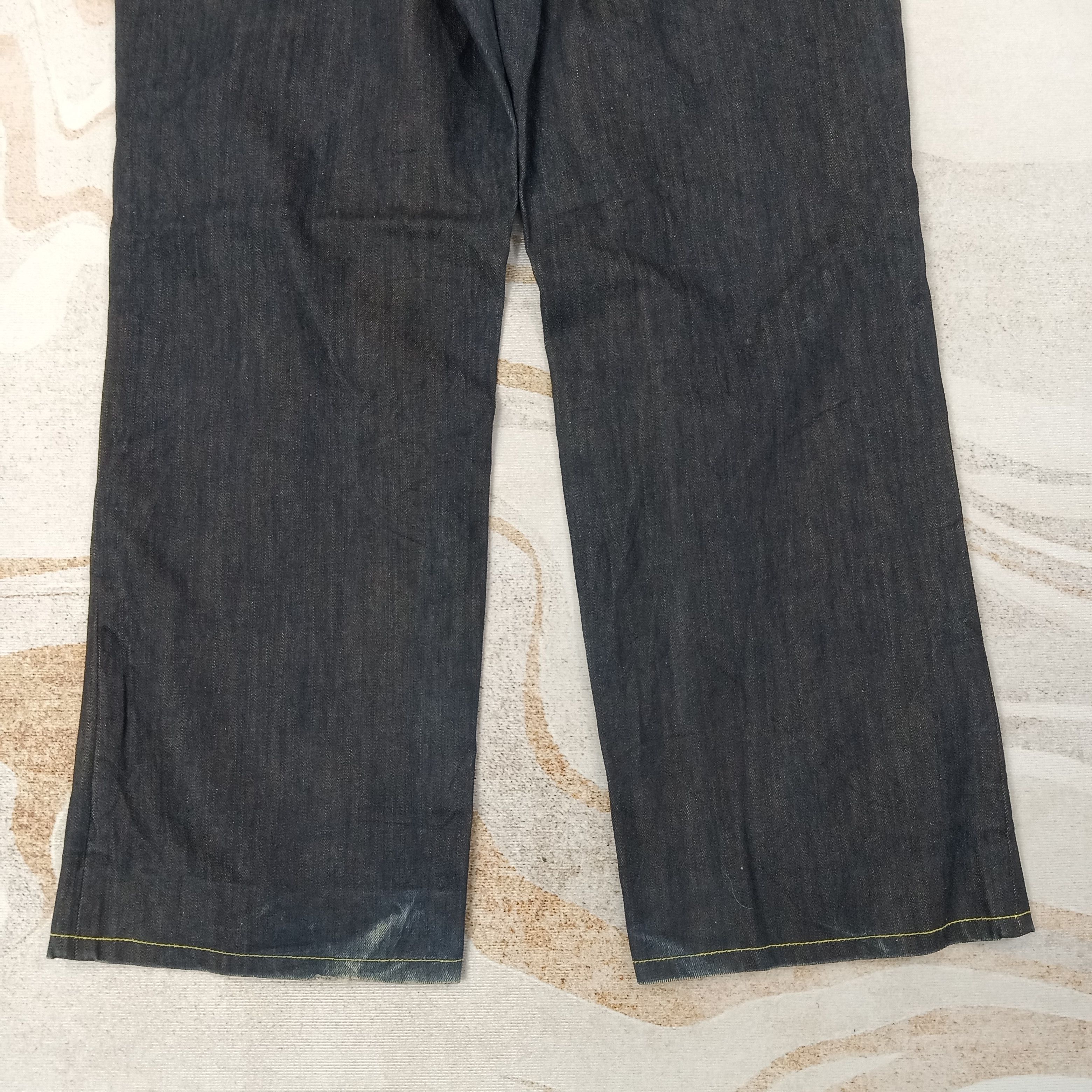 Ed Hardy Ed Hardy Christian Audiguer Embroidery Denim Jeans C258N15 Size US 38 / EU 54 - 4 Thumbnail