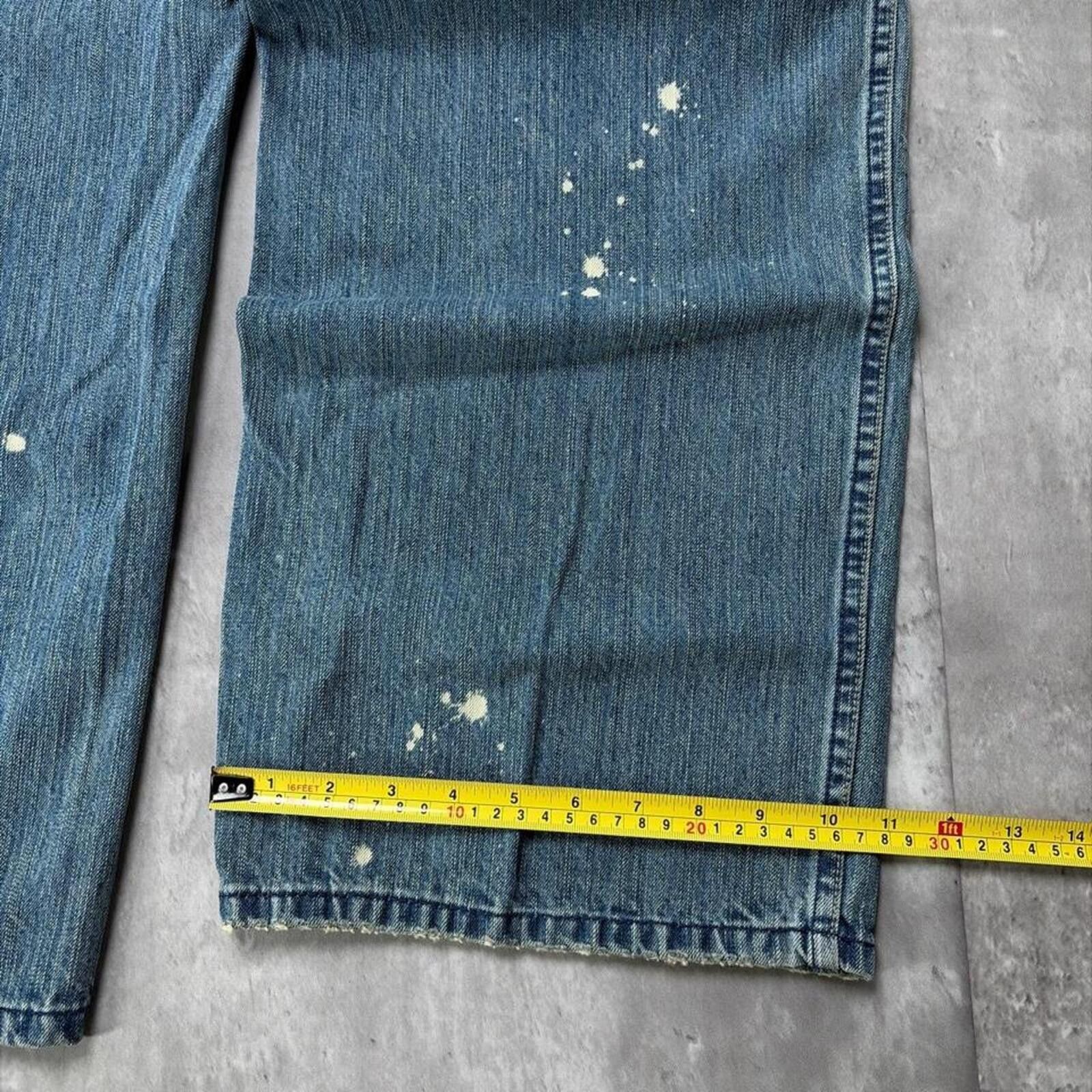 Pelle Pelle Y2K Pelle Pelle Grunge Baggy Deadstock Skater Denim Jeans Size US 34 / EU 50 - 8 Thumbnail