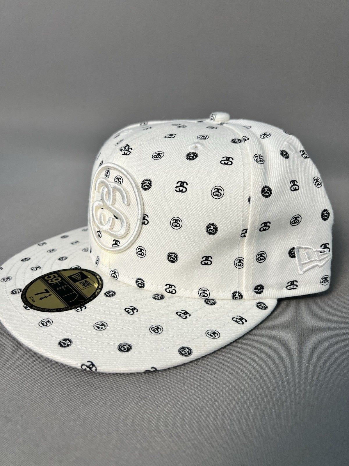 New Era × Stussy Stussy X New Era 59FIFTY Fitted Hat, NWT Size 7 1/4 (57.7cm) Size ONE SIZE - 2 Thumbnail