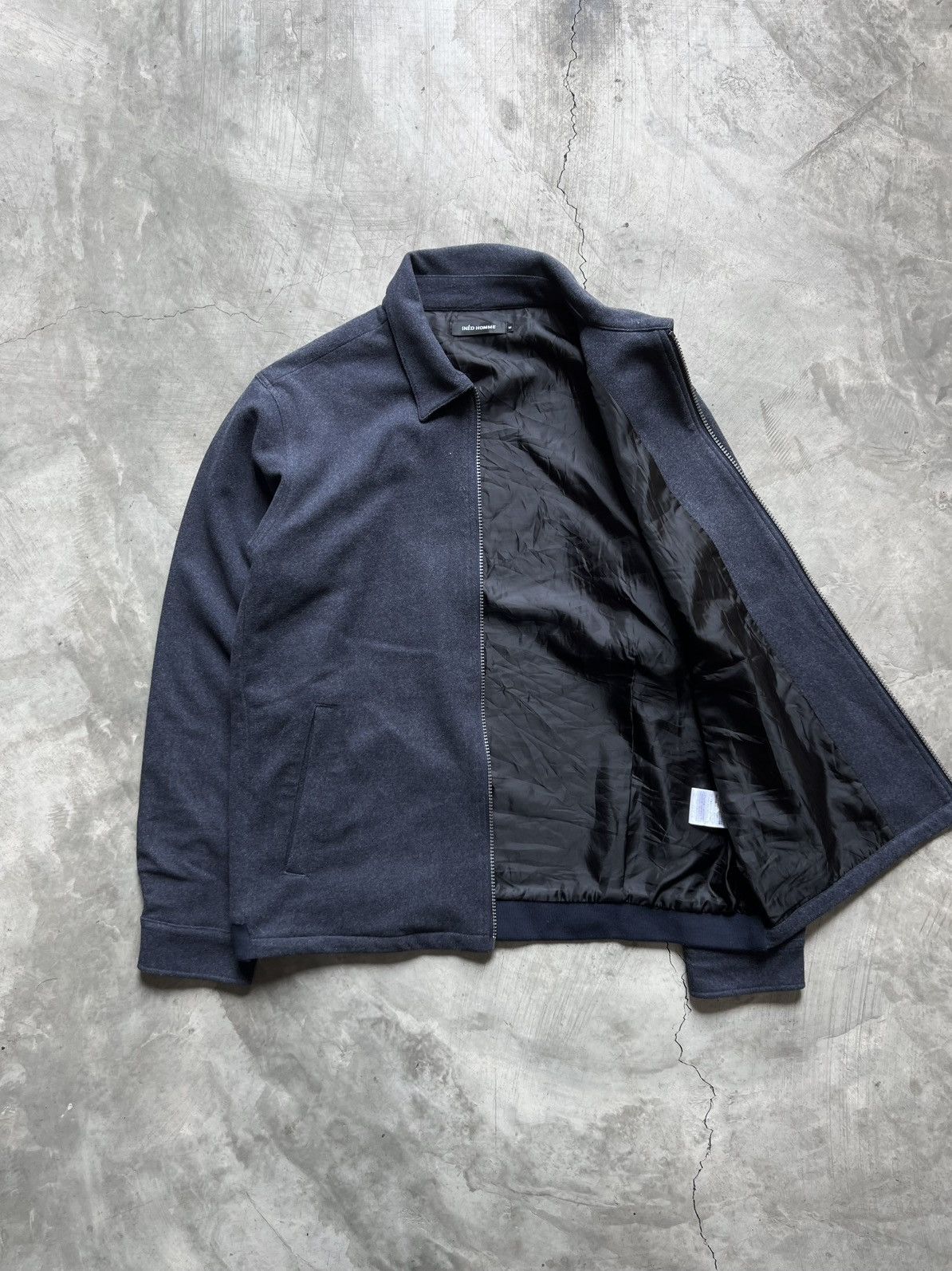 Yohji Yamamoto Vintage Ined Homme Yohji Yamamoto Wool Jacket Size US S / EU 44-46 / 1 - 3 Thumbnail