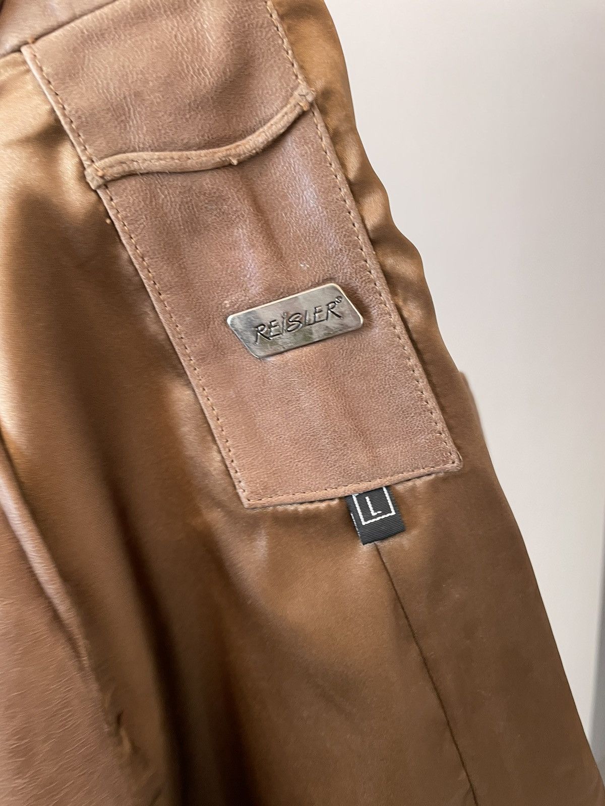 Vintage Vintage leather jacket Size L / US 10 / IT 46 - 19 Thumbnail