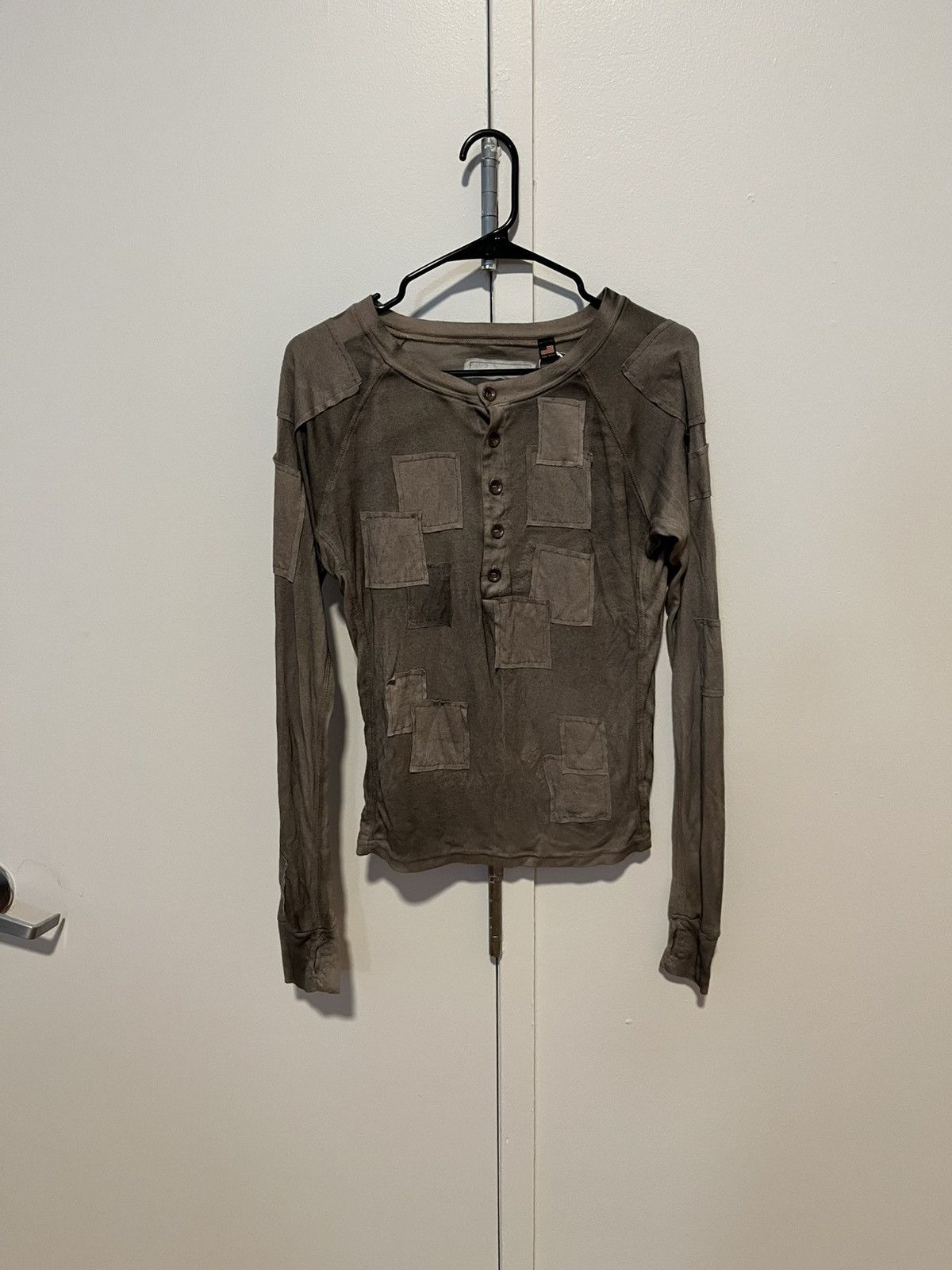 K-Two Studios Henley ink shirt - k two studios | Grailed
