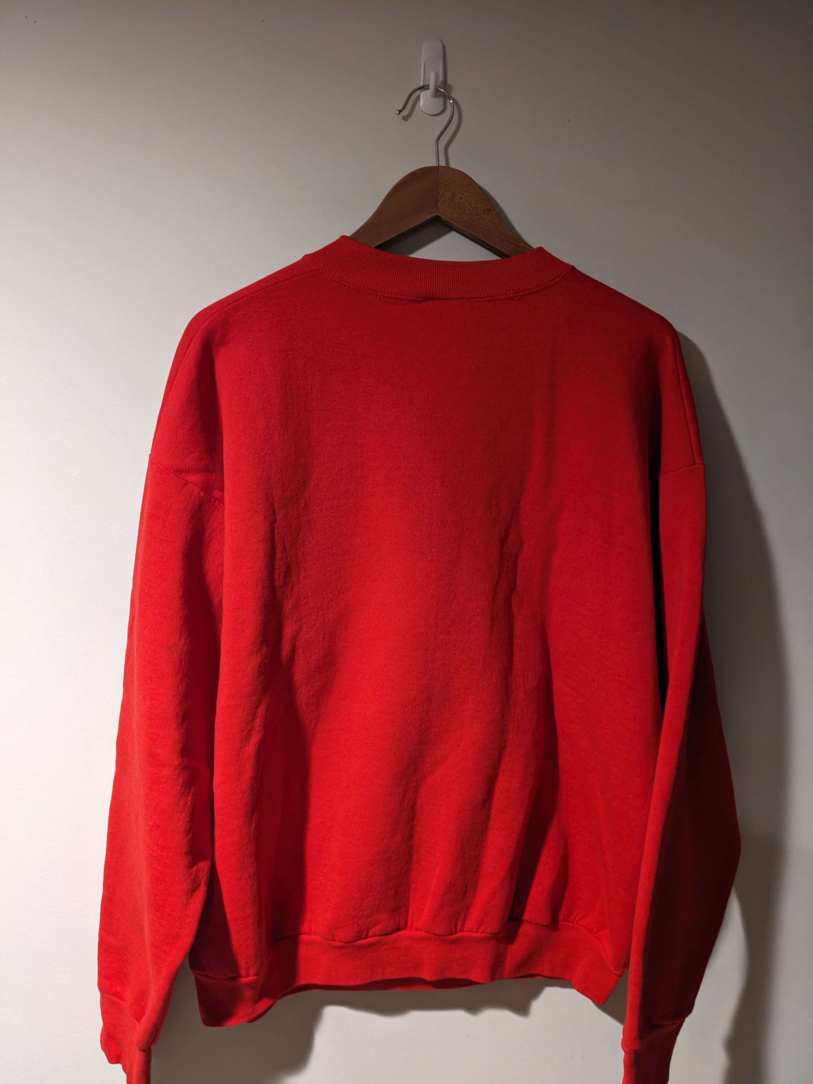 Fruit Of The Loom × Vintage Vintage 90s Christmas Mouse Virginia Holiday Sweatshirt Size US XL / EU 56 / 4 - 5 Thumbnail
