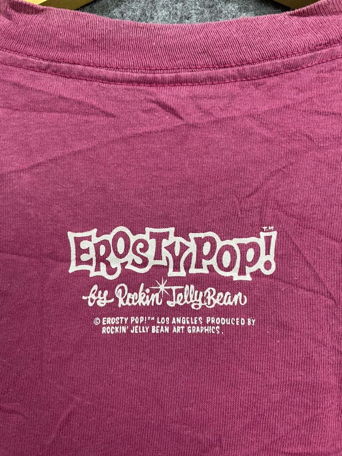 Vintage Vintage 90s Erosty Pop Rockin Jelly Bean T-Shirt Size US S / EU 44-46 / 1 - 5 Thumbnail