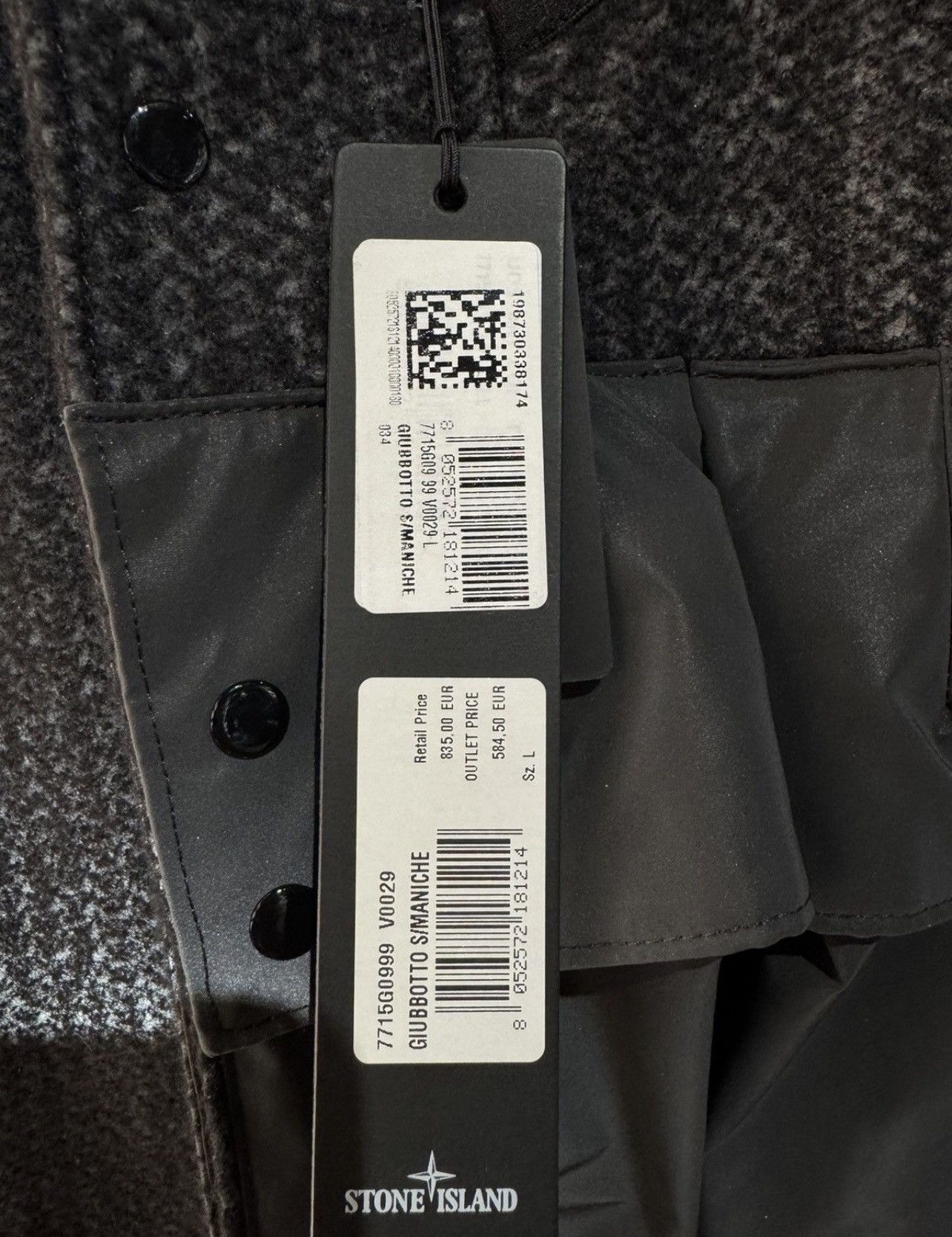 Stone Island Stone Island Needle Punched Punched Reflective Vest Size 52R - 6 Thumbnail