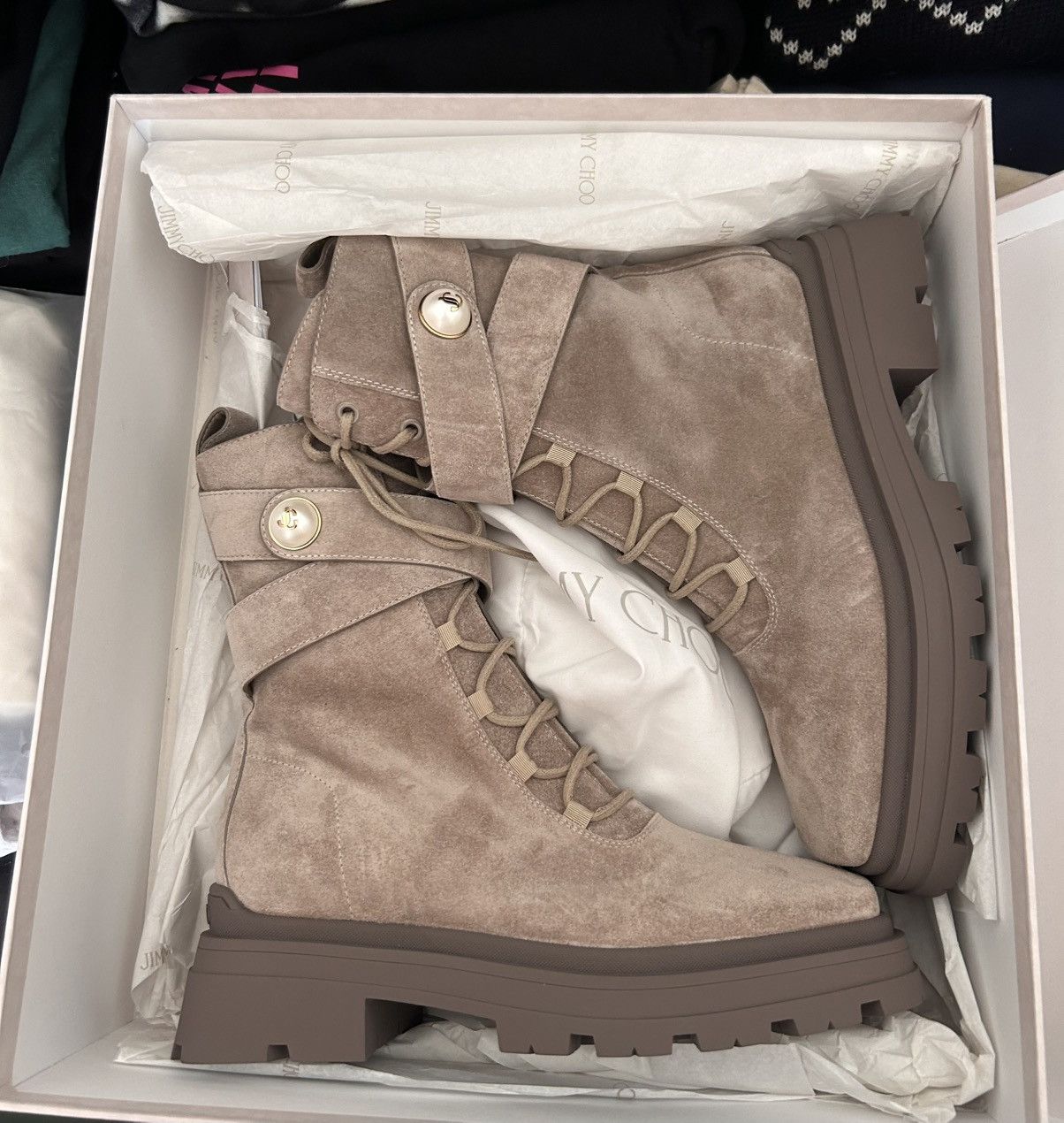 Jimmy Choo Jimmy Choo Noemi 45 Boots Size US 9 / IT 39 - 1 Thumbnail