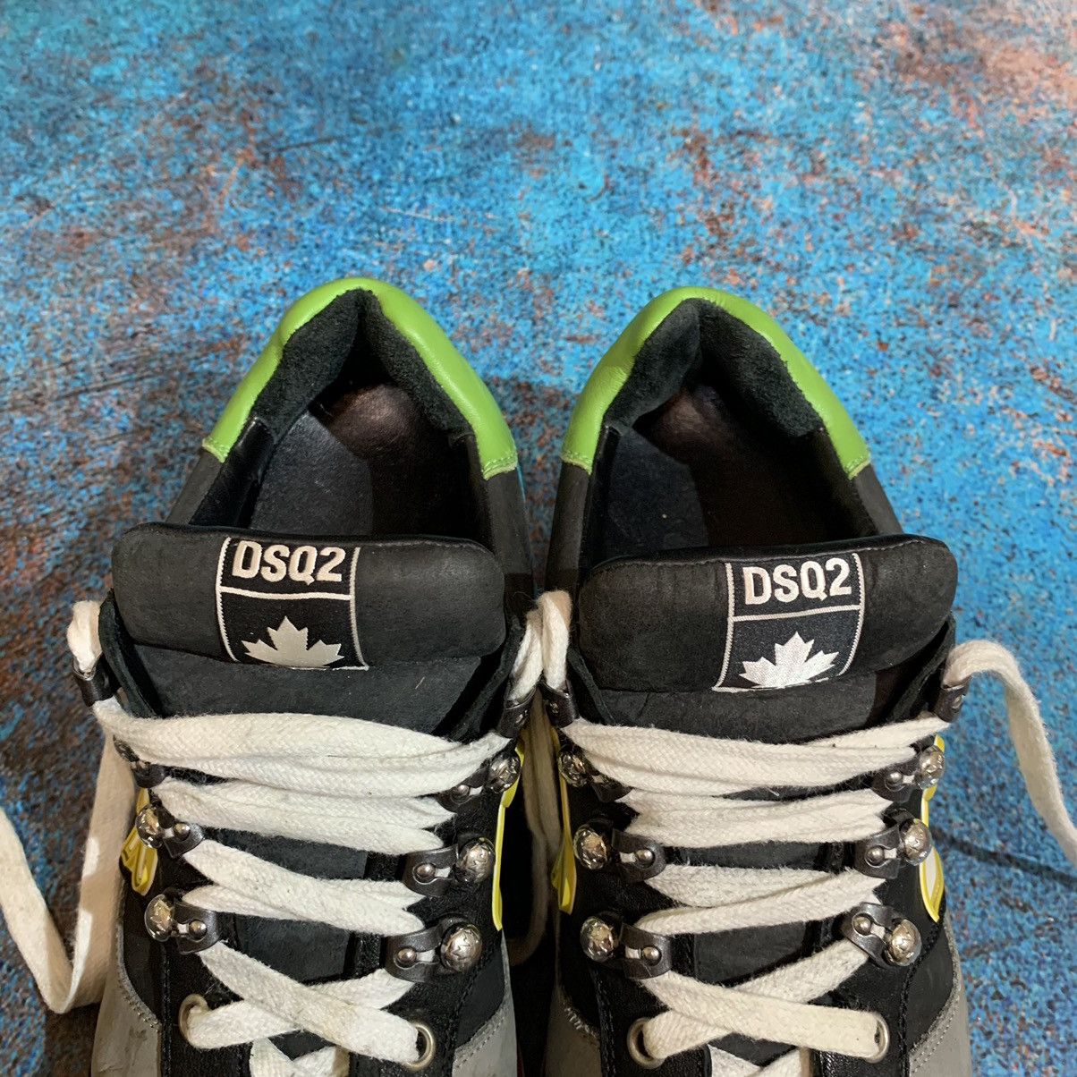 Dsquared2 Dsquared2 Leather Sneakers Size 39.5 Size US 6 / EU 39 - 13 Thumbnail