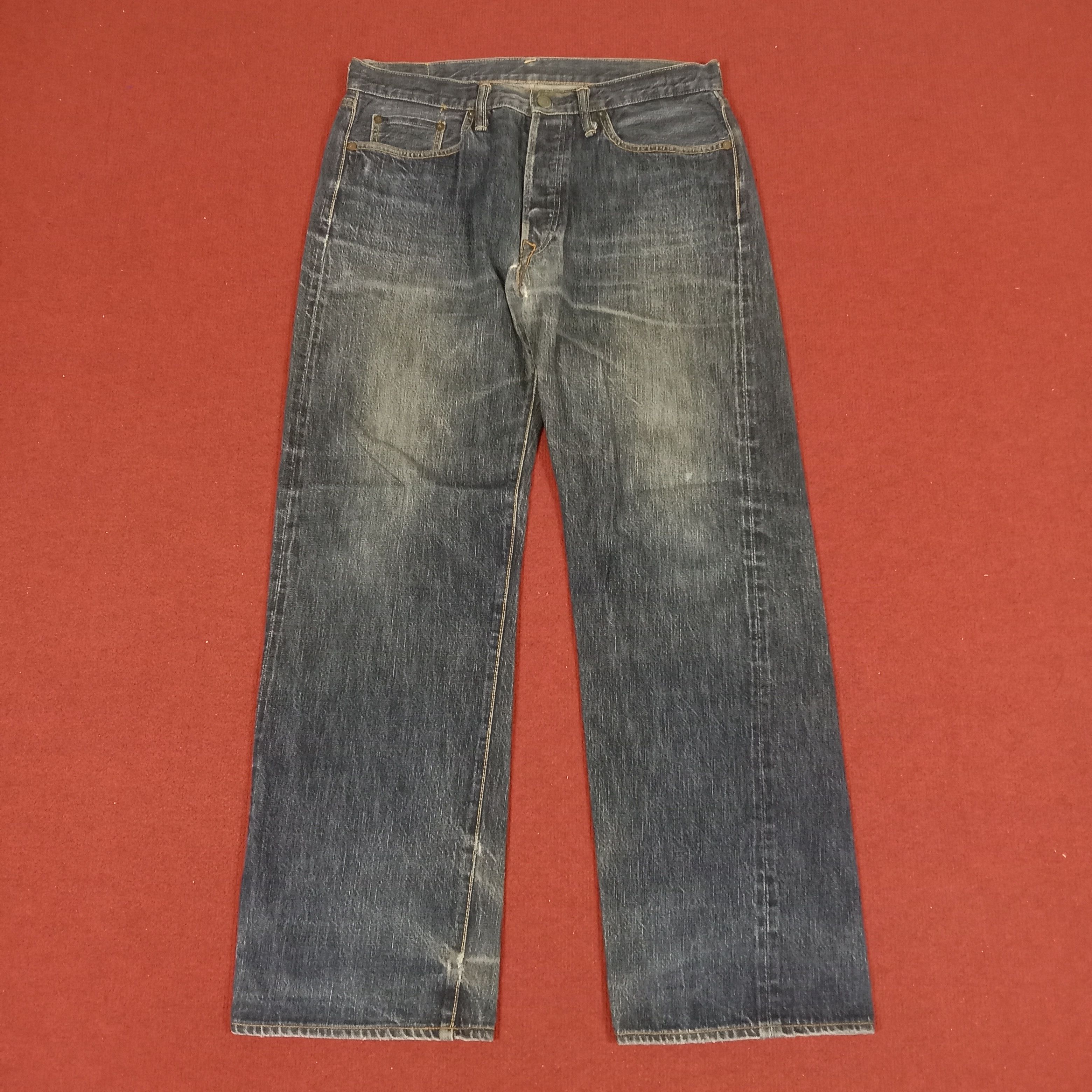 image of 45Rpm Casual Style Jeans in Blue Jean, Men's (Size 33)