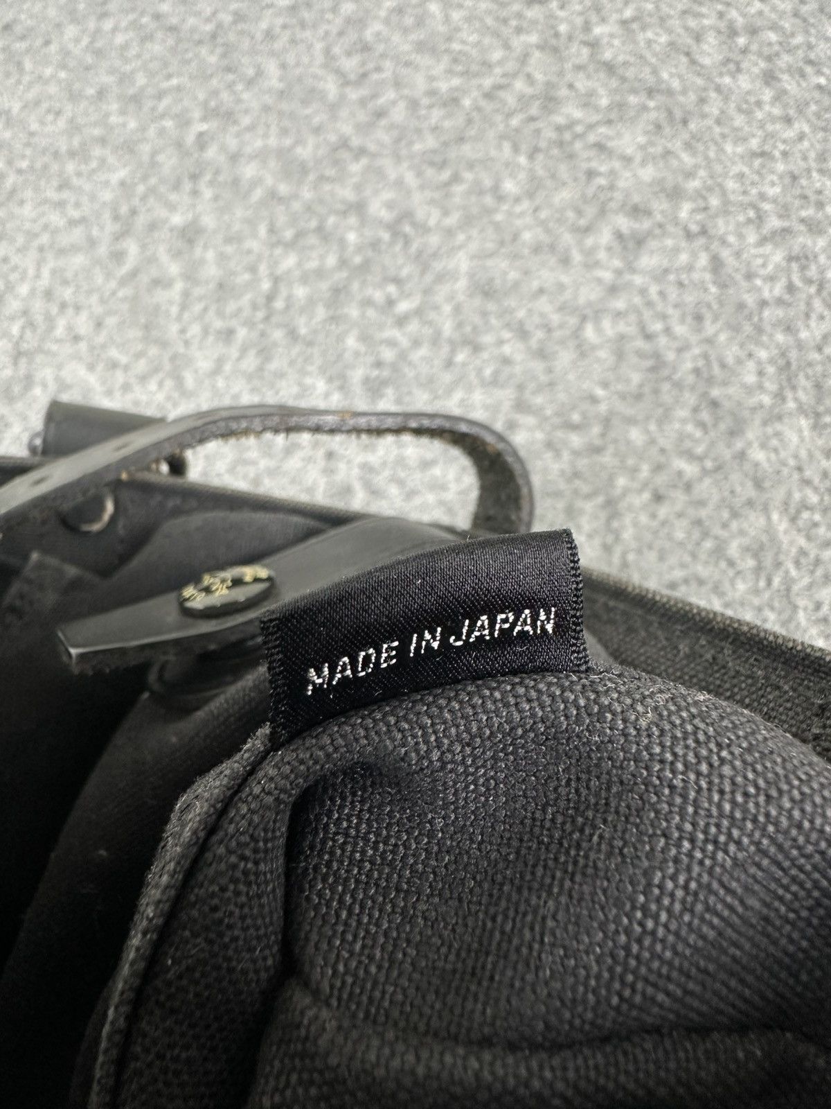 Japanese Brand × Porter Porter - Fisherman Crossbody Canvass Bag - Fish Net - Black Size ONE SIZE - 11 Thumbnail