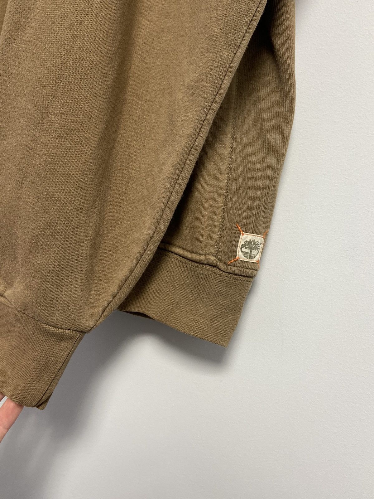 Timberland Timberland 1/3 zip Vintage y2k style Brown Size US L / EU 52-54 / 3 - 6 Thumbnail