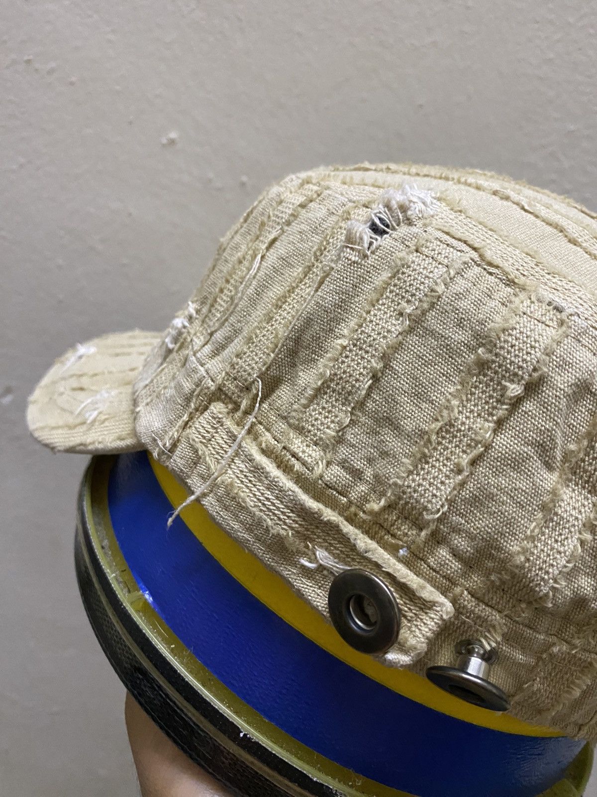 Seditionaries Sick Grunge Distressed Worn Out Cadet Hat Size ONE SIZE - 3 Thumbnail