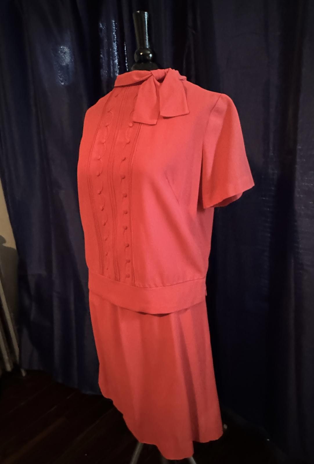Sears Vintage Women's 2pc skirt and top set by Sears Size L / US 10 / IT 46 - 3 Thumbnail