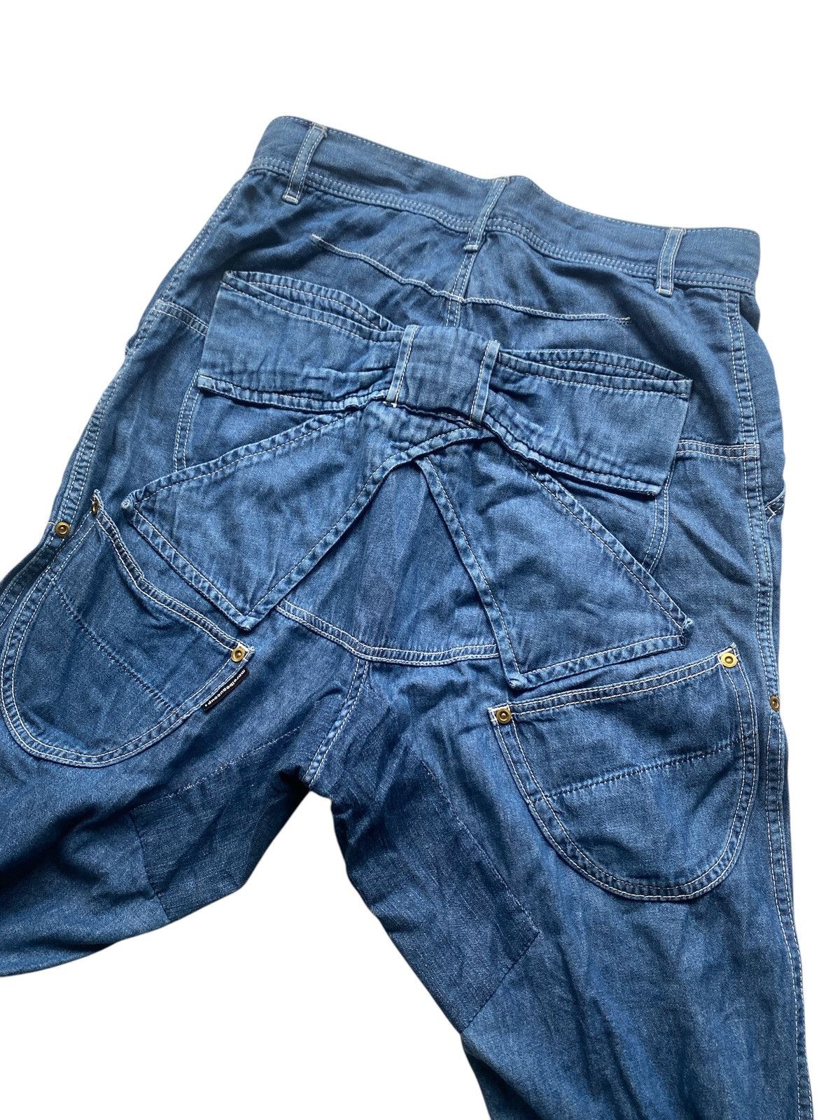 Issey Miyake × Tete Homme × mercibeaucoup Tete Homme Issey miyake jeans Mercibeaucoup Size US 32 / EU 48 - 3 Thumbnail