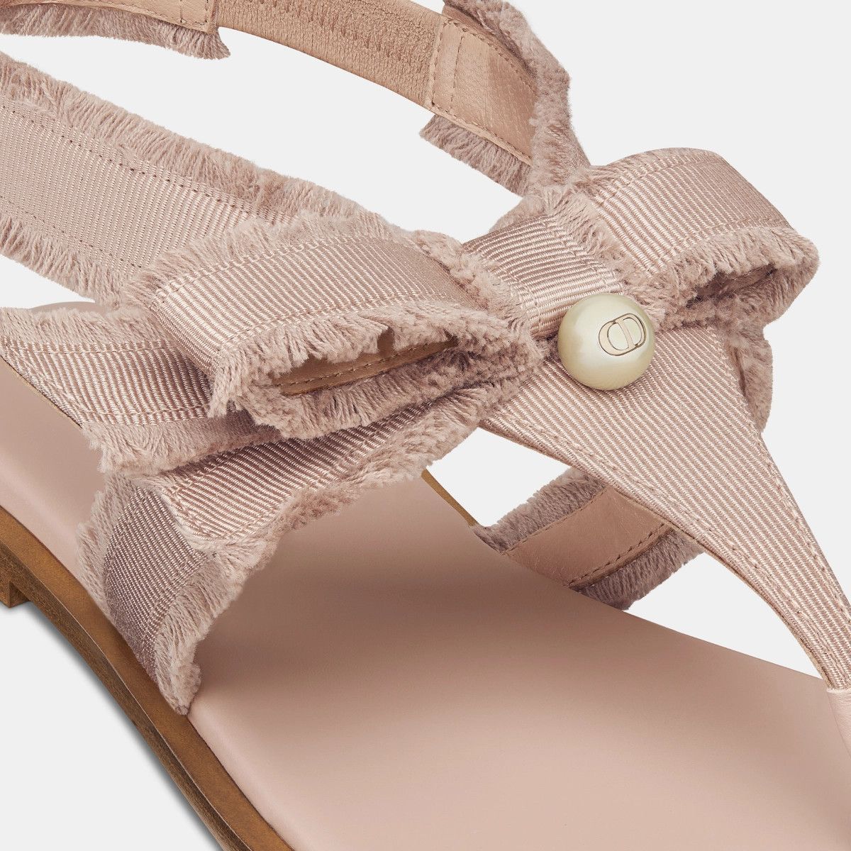 Dior o1bcso1str0226 Diorable Thong Sandal in Beige/Nude Size US 8 / IT 38 - 4 Thumbnail