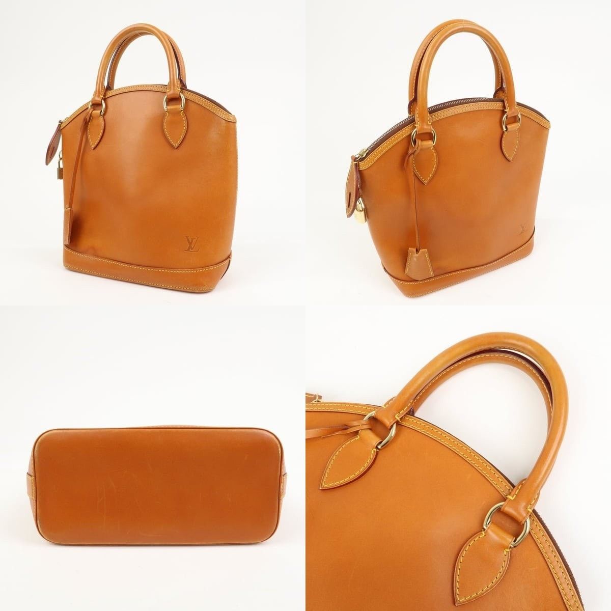Louis Vuitton Louis Vuitton Lockit Nomade Leather Satchel Tan Size ONE SIZE - 3 Thumbnail