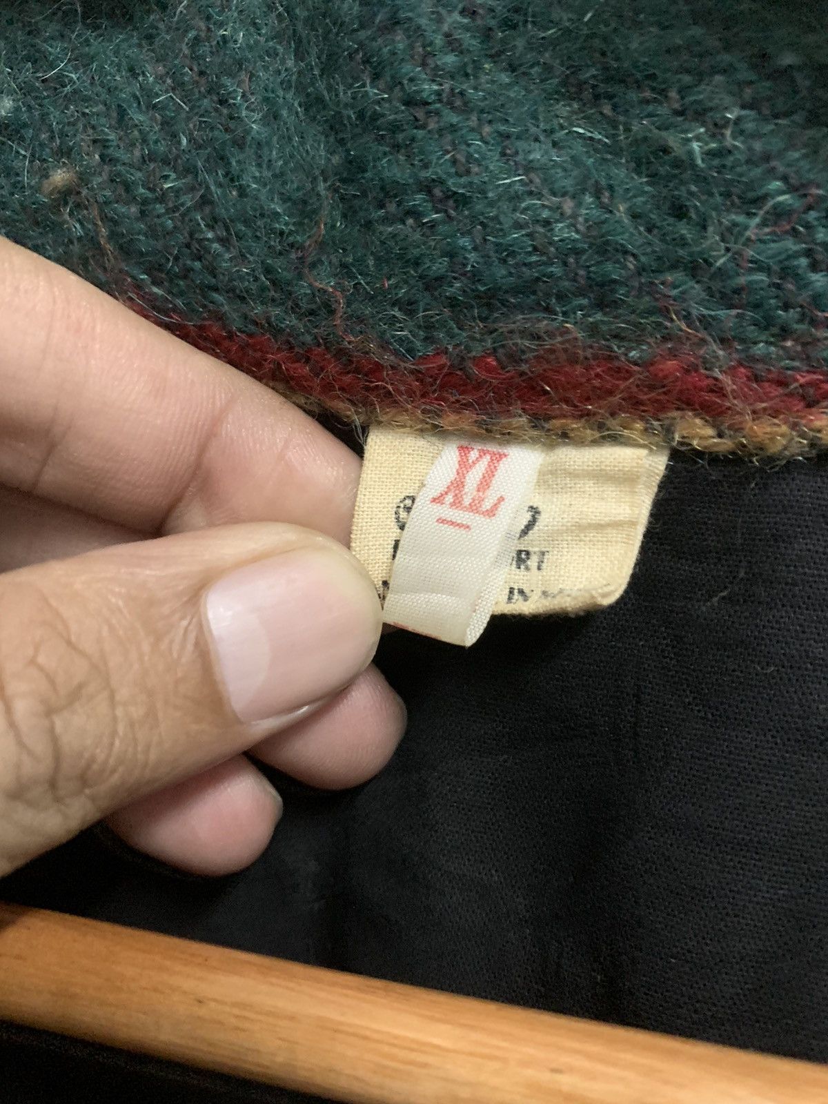 Japanese Brand Vintage Nepalese Wool Jacket Size US XL / EU 56 / 4 - 11 Thumbnail