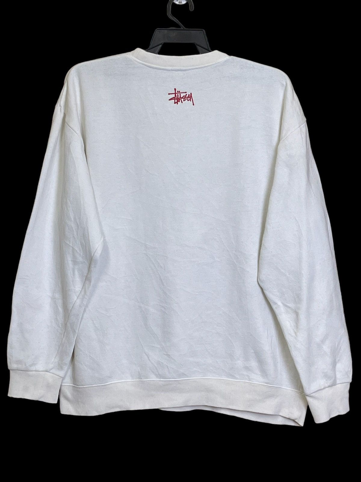 Stussy NICE💥💥AUTHENTIC STUSSY BIG LOGO PULLOVER SWEATSHIRT Size US XXL / EU 58 / 5 - 2 Thumbnail