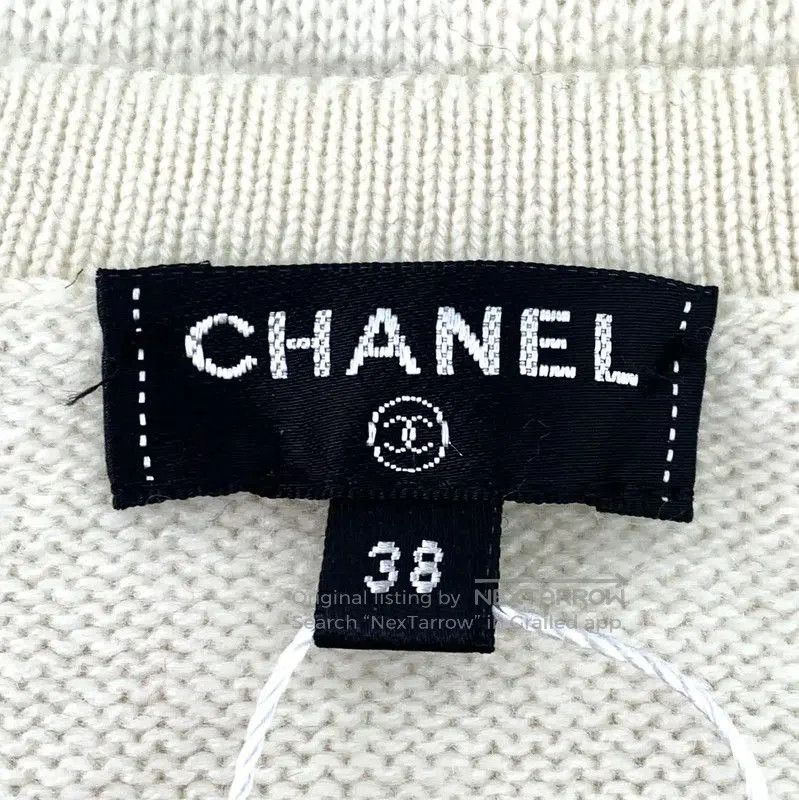 Chanel Chanel Beige Cashmere Dress Size S . Size S / US 4 / IT 40 - 7 Thumbnail